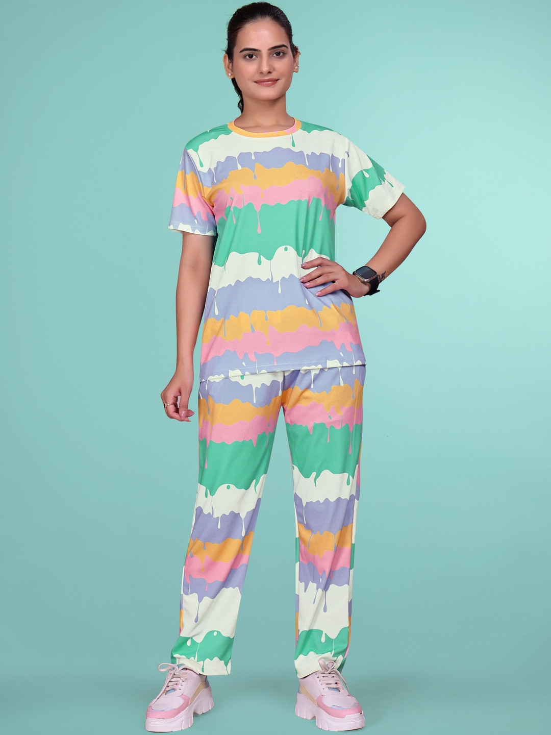 SAKARMAA Women Printed Co-ordset