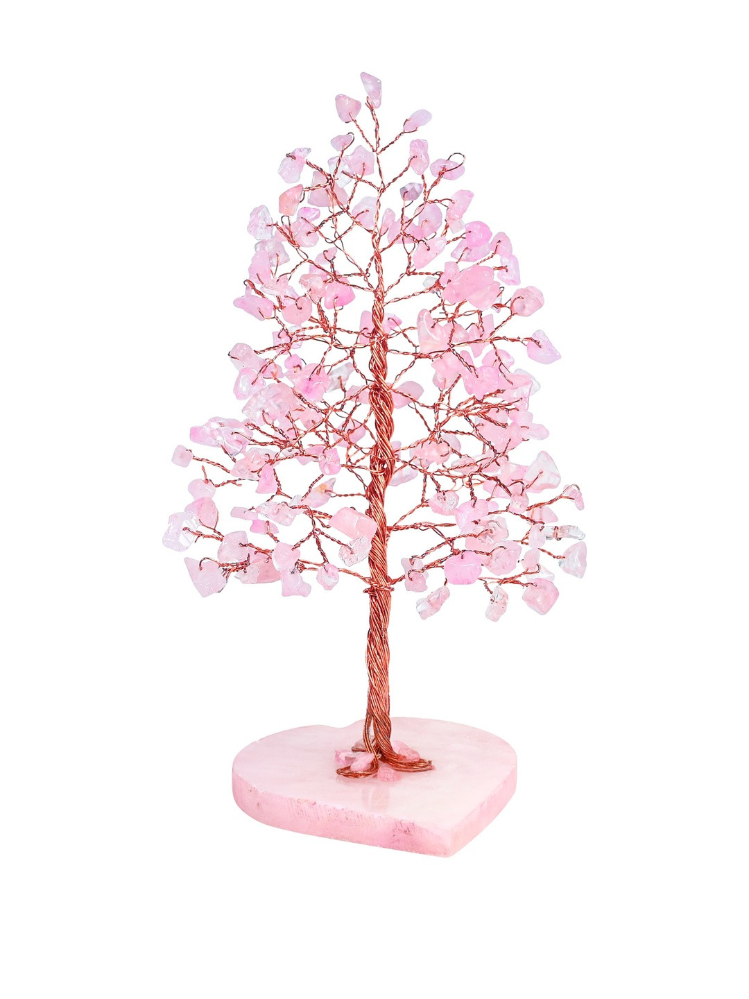 HINDCRAFT Rose Quartz Tree of Life Showpieces