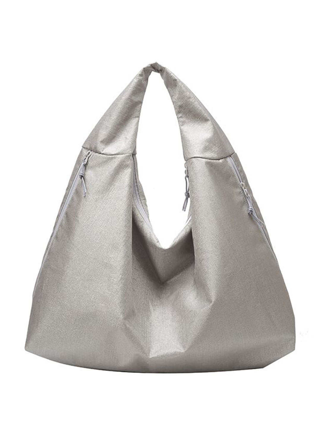 StyleCast x Revolte Solid Water Resistant Oversized Half Moon Hobo Bag