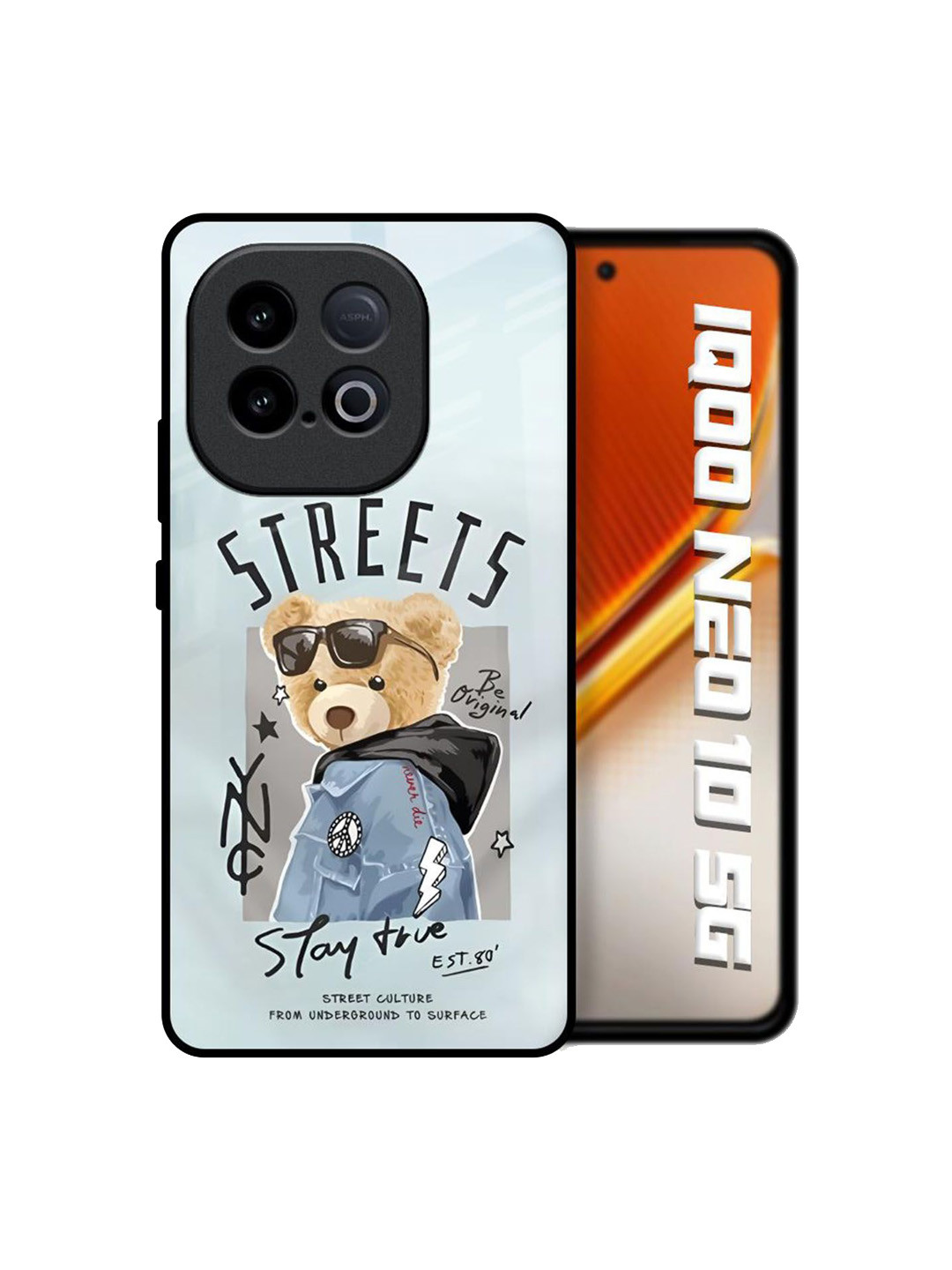 QRIOH Cartoon Characters Printed iQOO Neo 10 5G Back Case Mobile Accessories