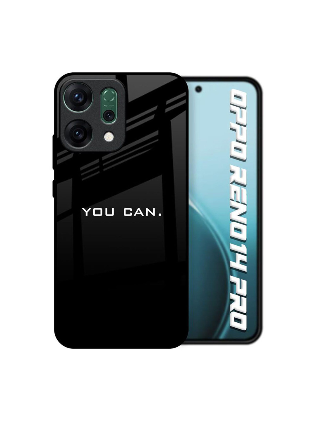 QRIOH You Can Printed Oppo Reno14 Pro 5G Back Case Mobile Accessories