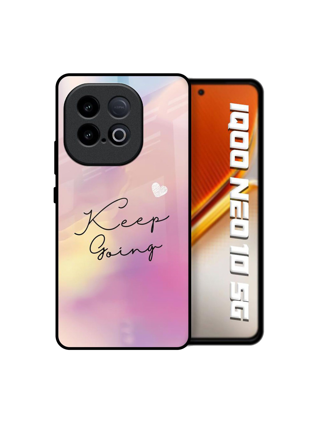 QRIOH keep going iQOO Neo 10 5G Back Case Mobile Accessories