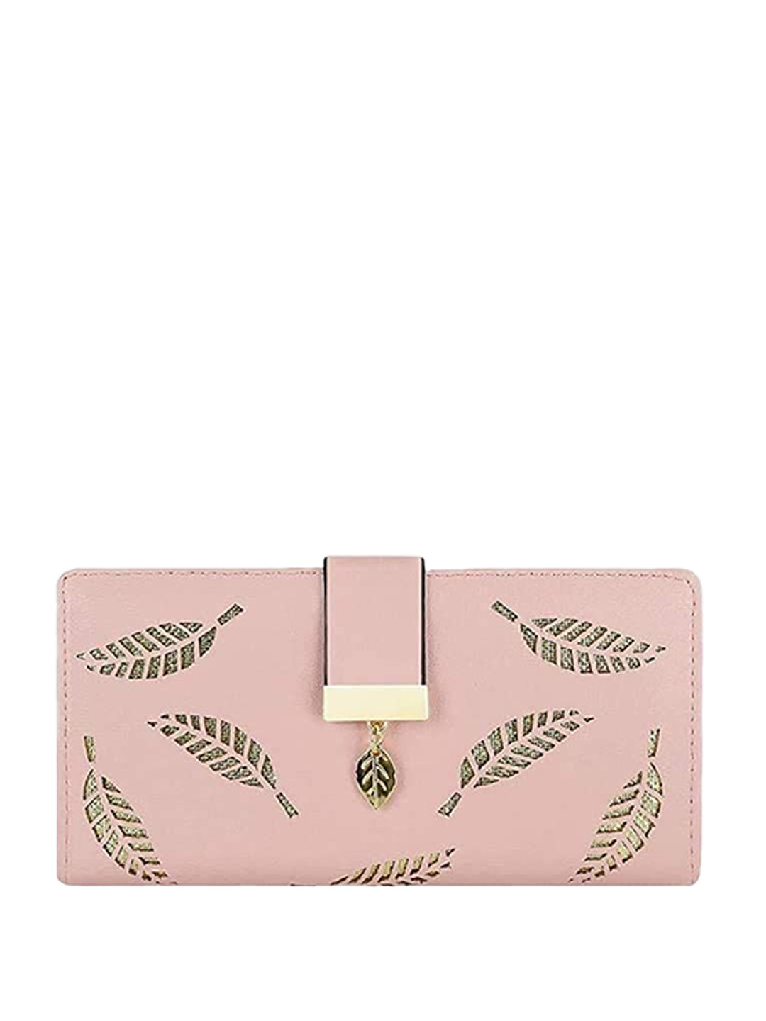 Alexvyan Women Leaf Design Two Fold Wallet