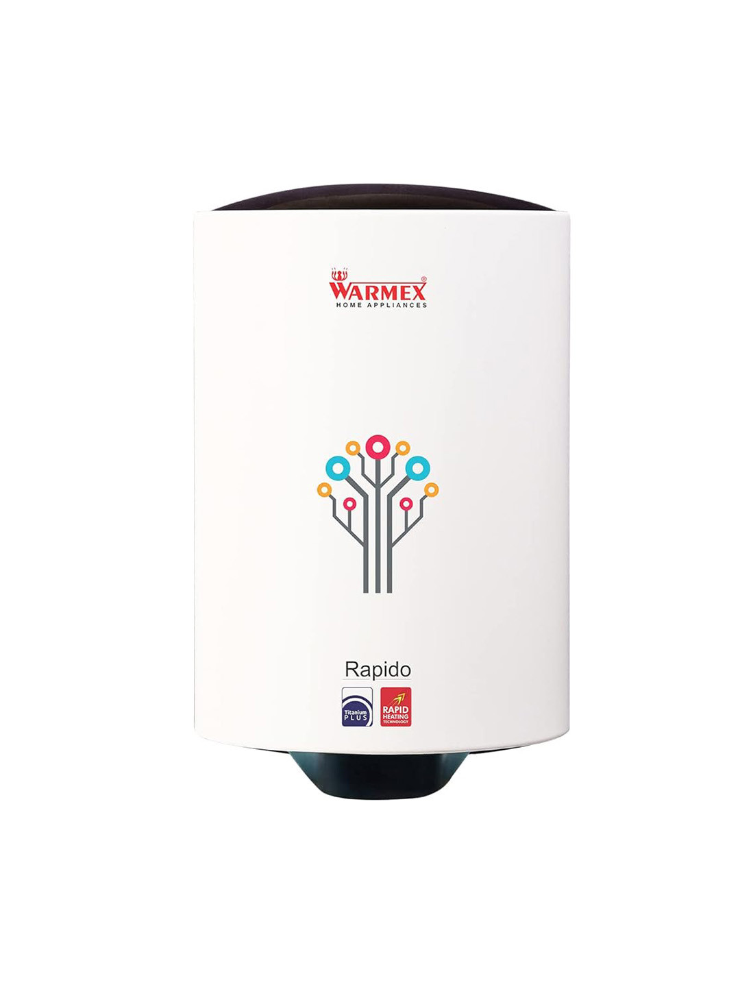 Warmex Home Appliances IPX4 White Waterproof Storage Electric Water Heater- 6L