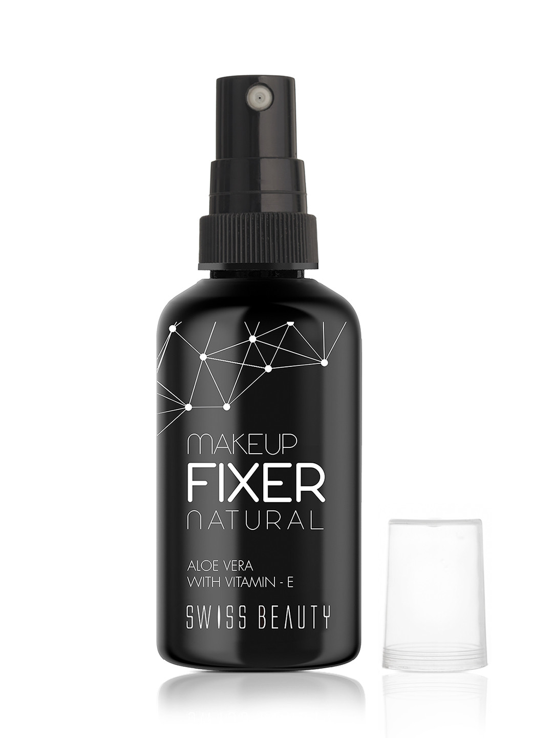 SWISS BEAUTY Long Lasting Makeup Fixer Natural Spray - Aloe Vera With Vitamin E 50 ml