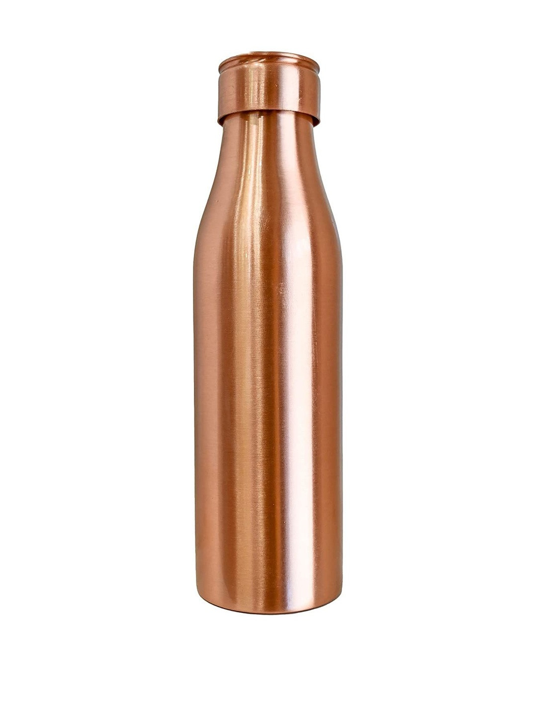 Shakuntla Vintage Copper Solid Round Cap Water Bottle