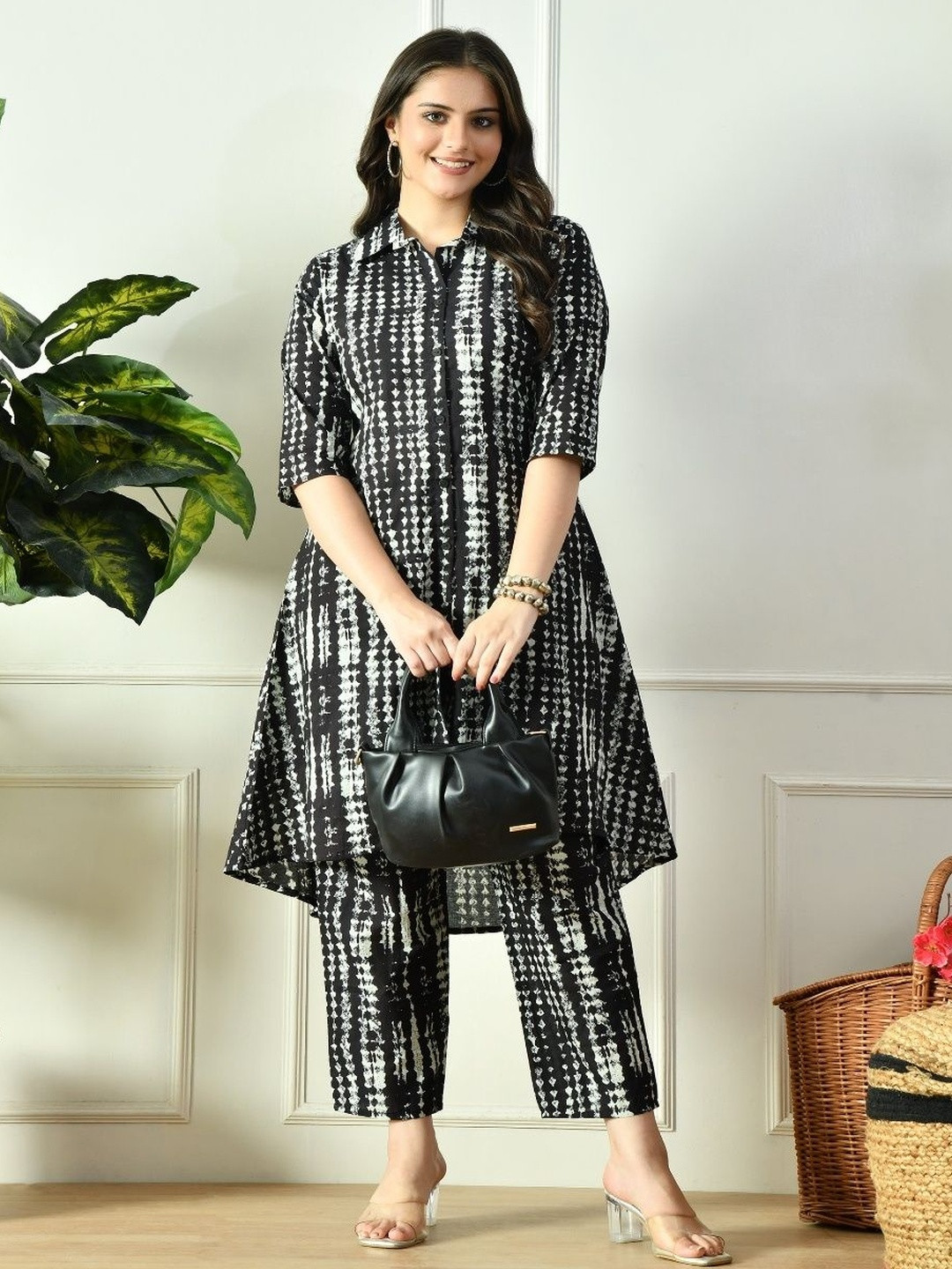 Jaipuri Fashionista Printed Pure Cotton Kurta Set
