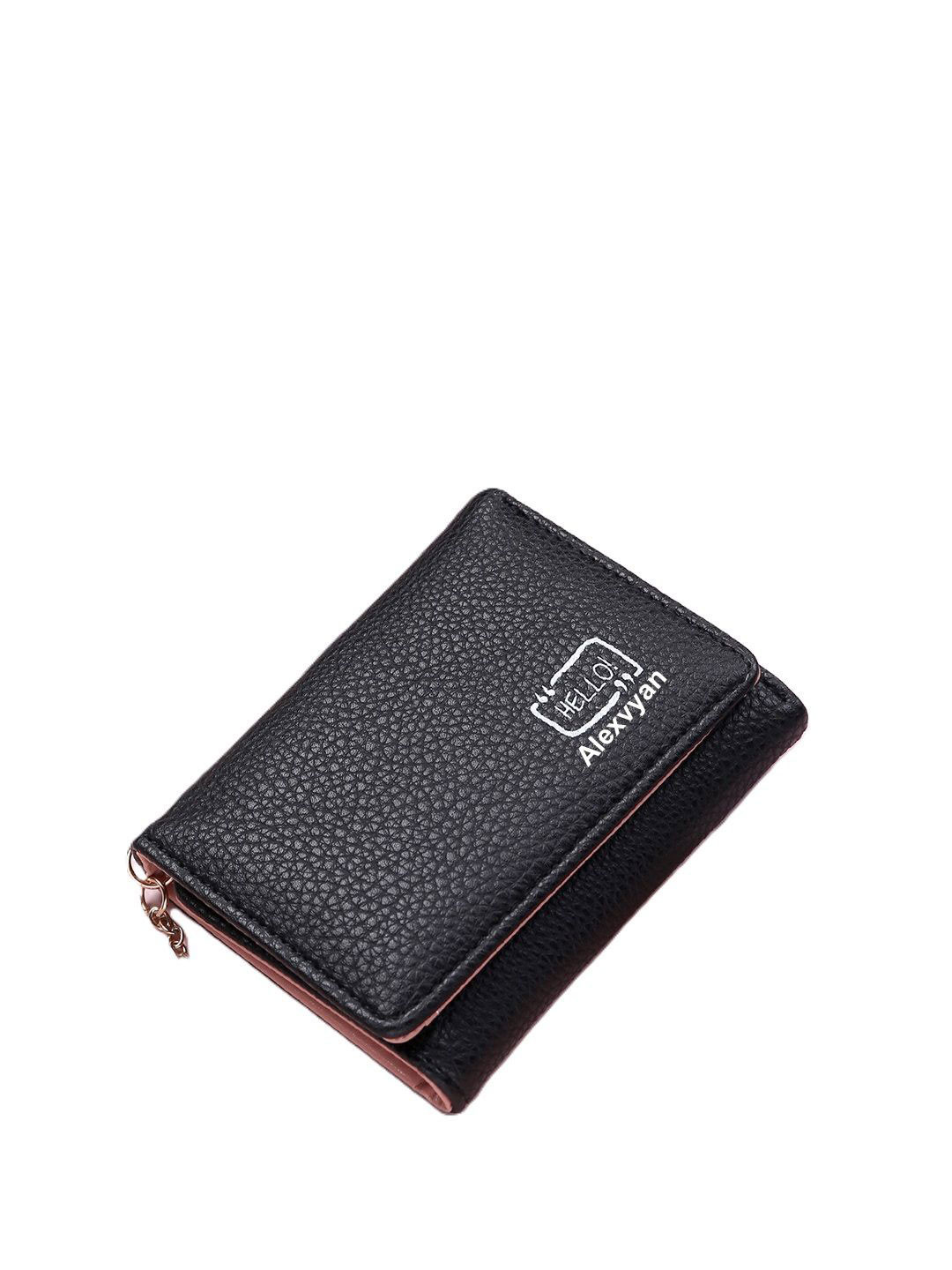 Alexvyan Women PU Three Fold Wallet