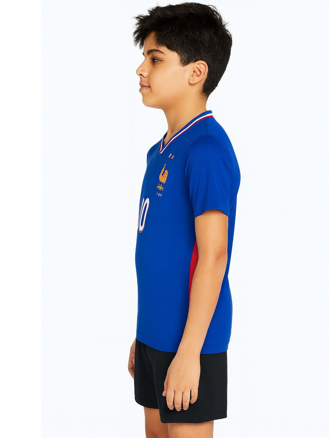 dostitch Boys Dri-FIT Mbappe Jersey T-shirt