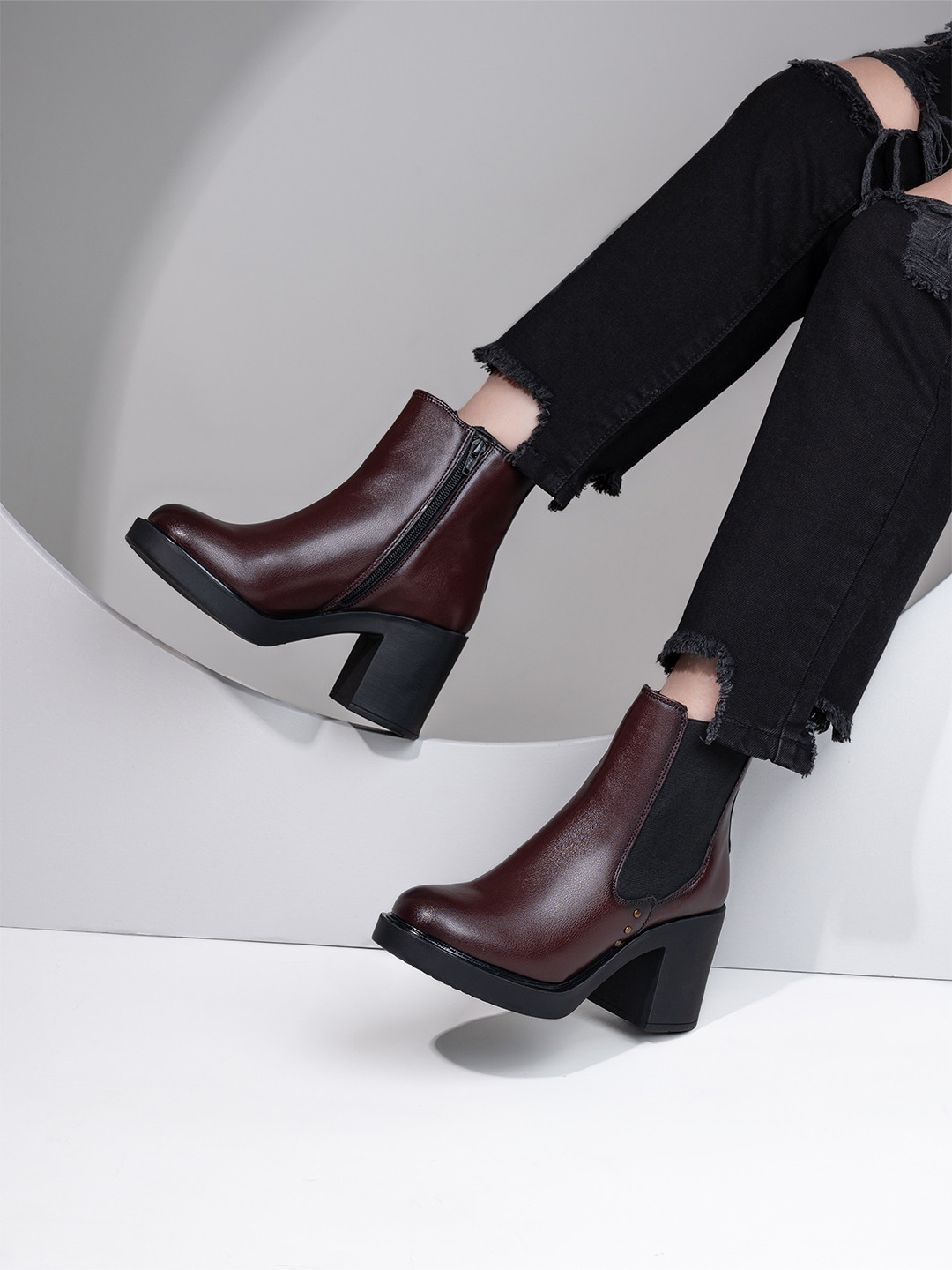 Delize Women Wedge-Heeled Winter Boots