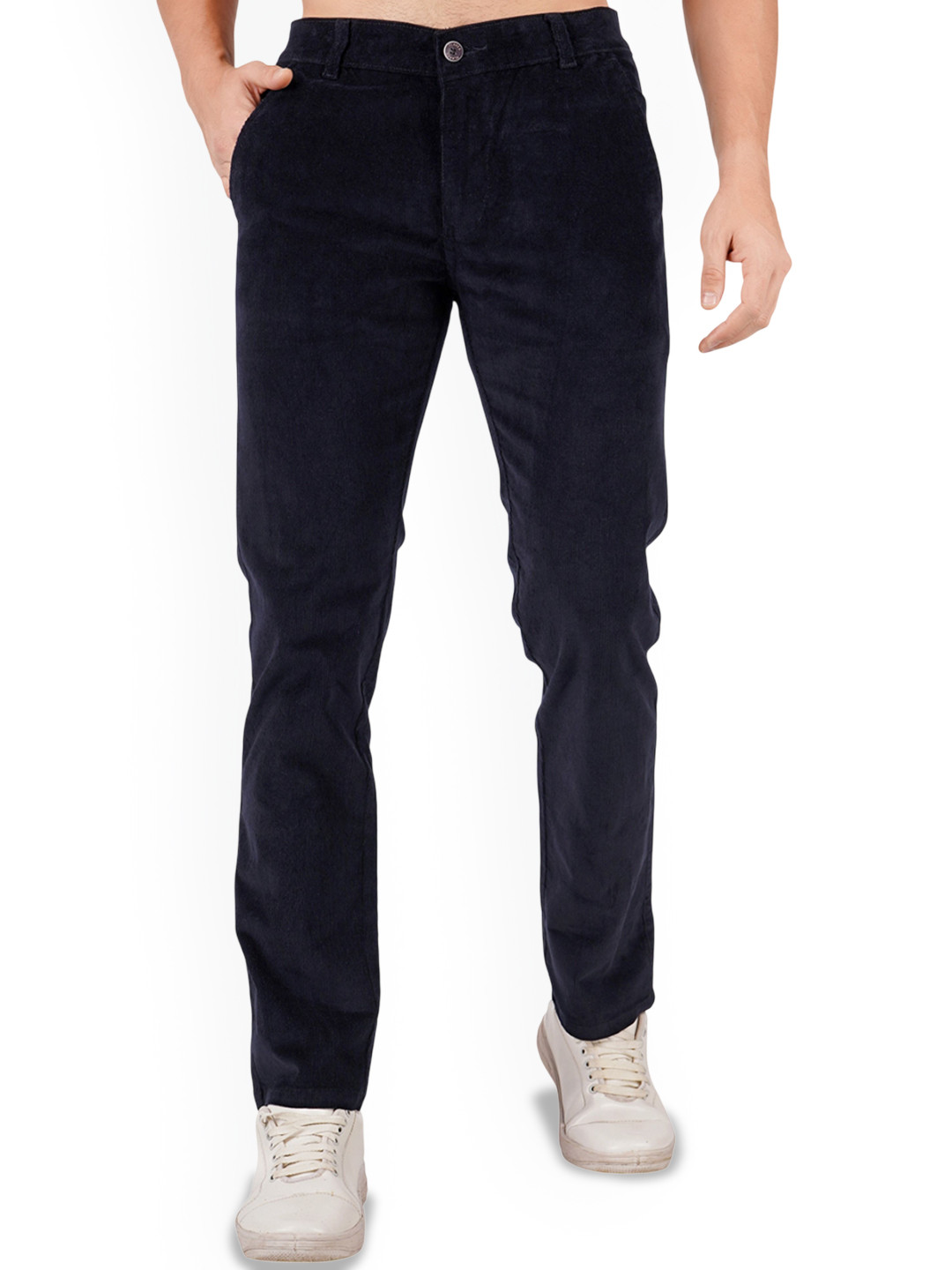 FLAKED Men Smart Regular Fit Mid-Rise Chinos