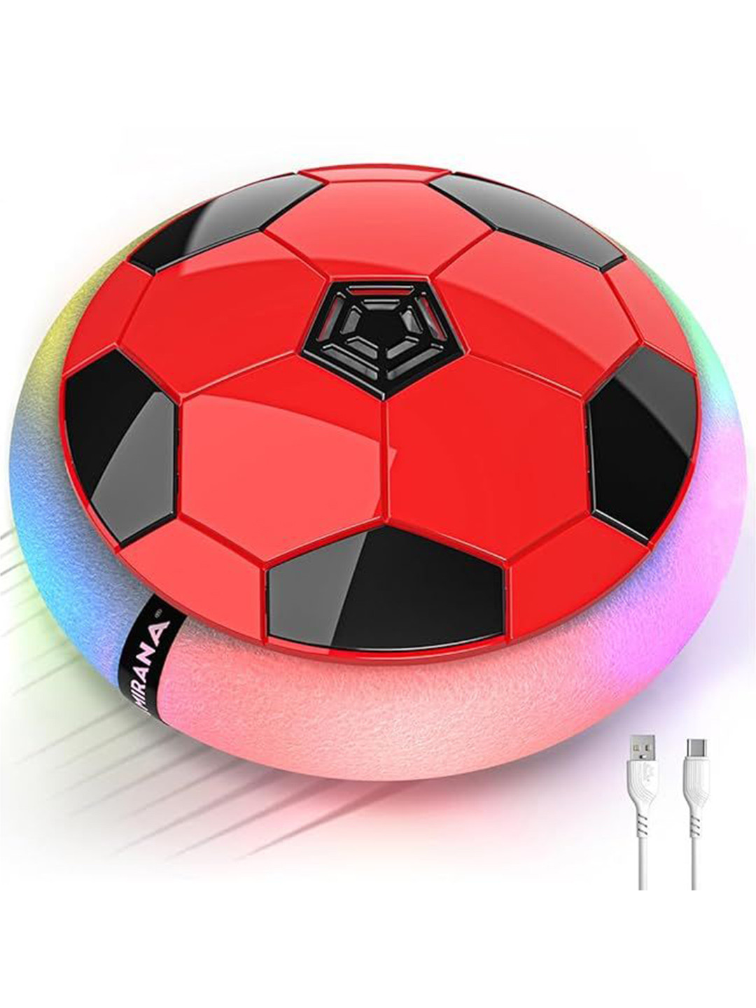 Kidoyz C-Type USB Rechargeable Battery Powered Hover Football