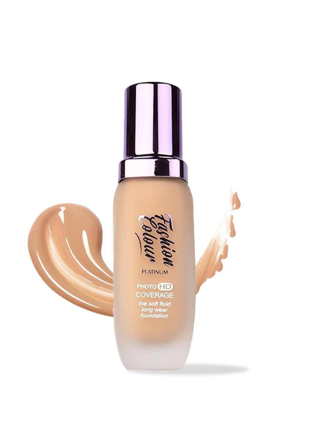 Fashion Colour Platinum Photo HD Coverage Soft Fluid Long Wear Foundation 45ml - Bronze 05