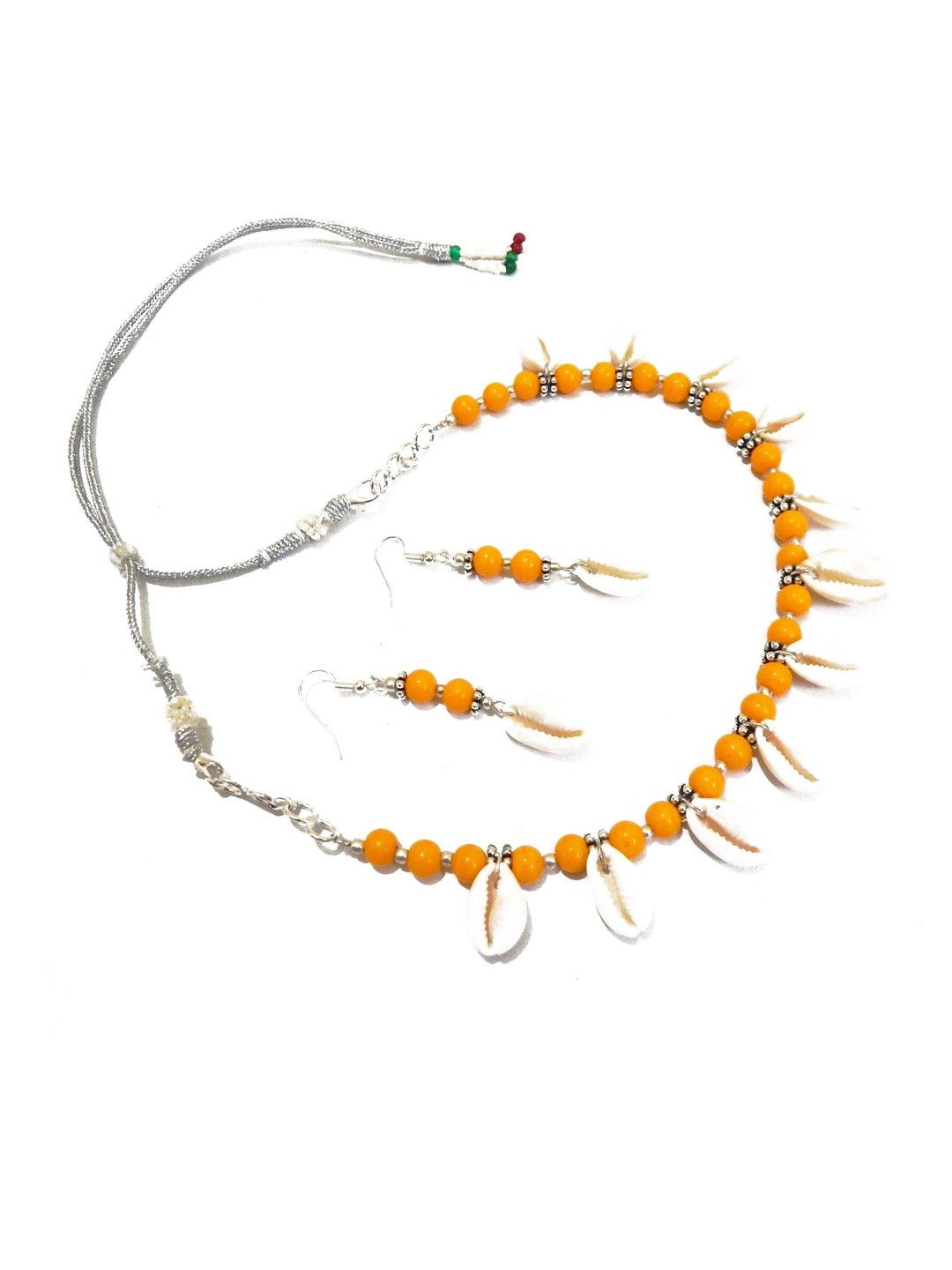 Jaya Vision Jewelry Silver-Plated Copper Jewellery Set