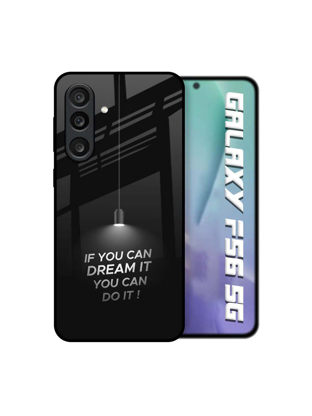 QRIOH Dream Forge Printed Samsung Galaxy F56 5G Back Case Mobile Accessories