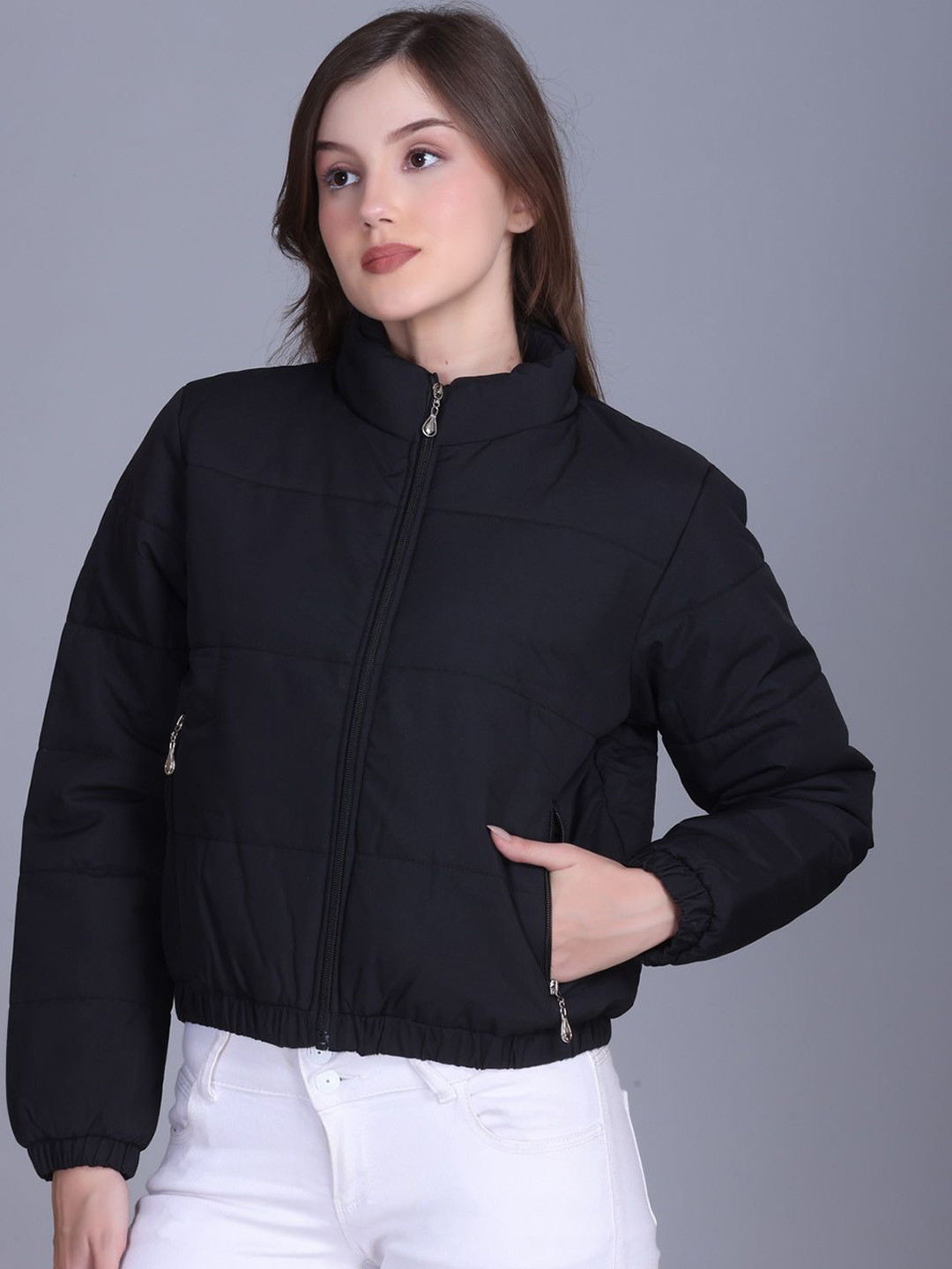 BARSTOW Lightweight Stand Collar Parka Jacket