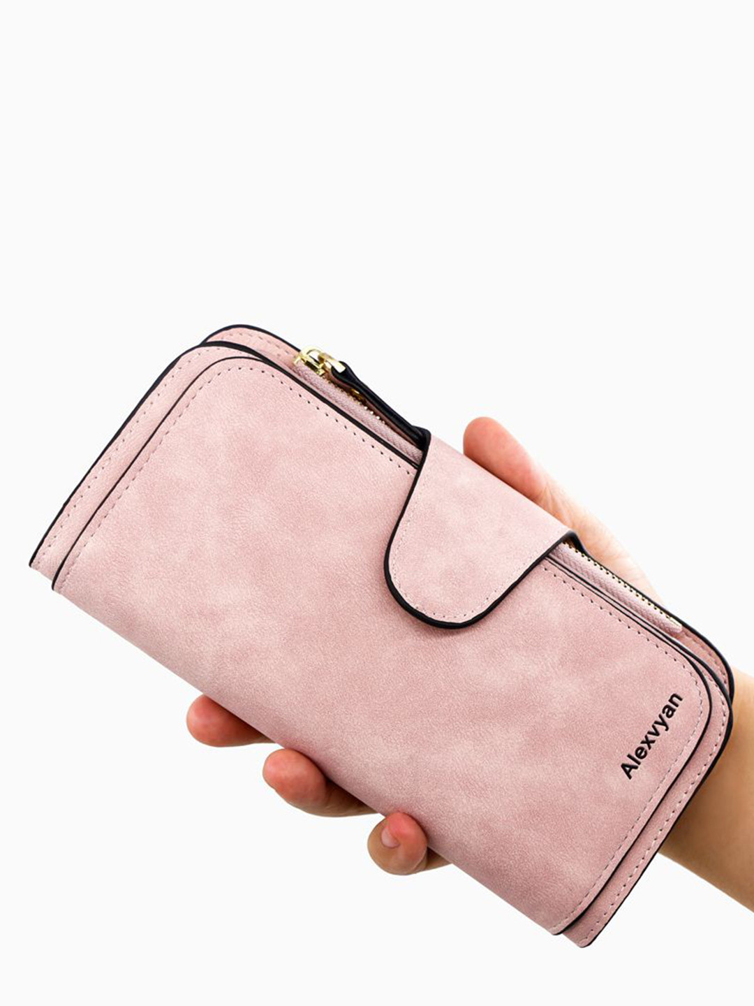 Alexvyan Women Long Line Two Fold Wallet