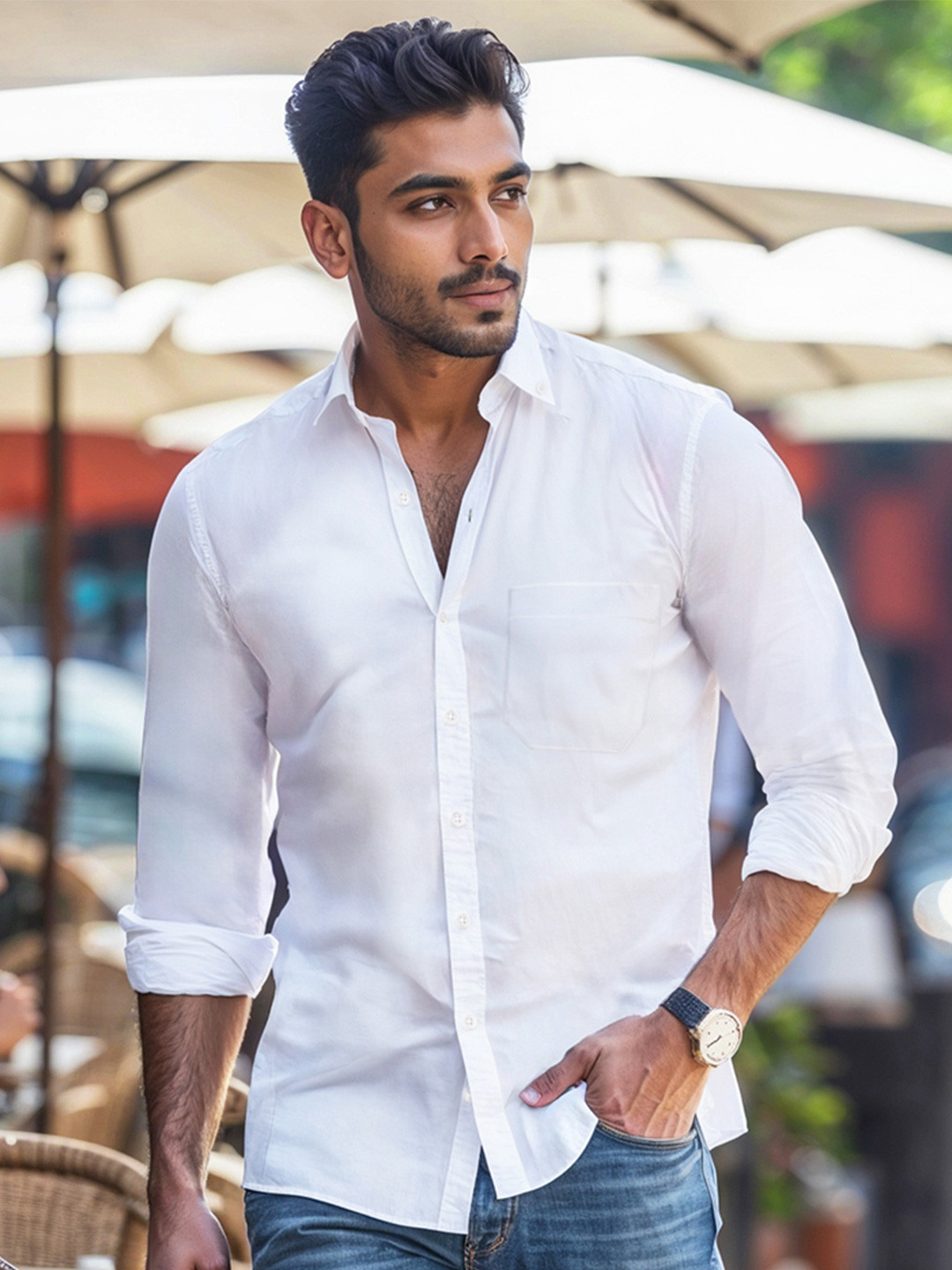 Pure Cotton Button Down Regular Fit Oxford Shirt