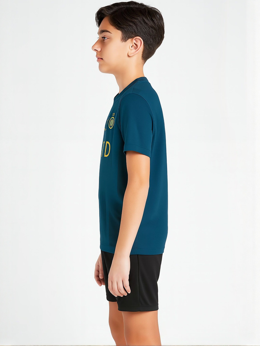 dostitch Boys Cristiano Ronaldo 7 Navy Football Jersey Clothing Set