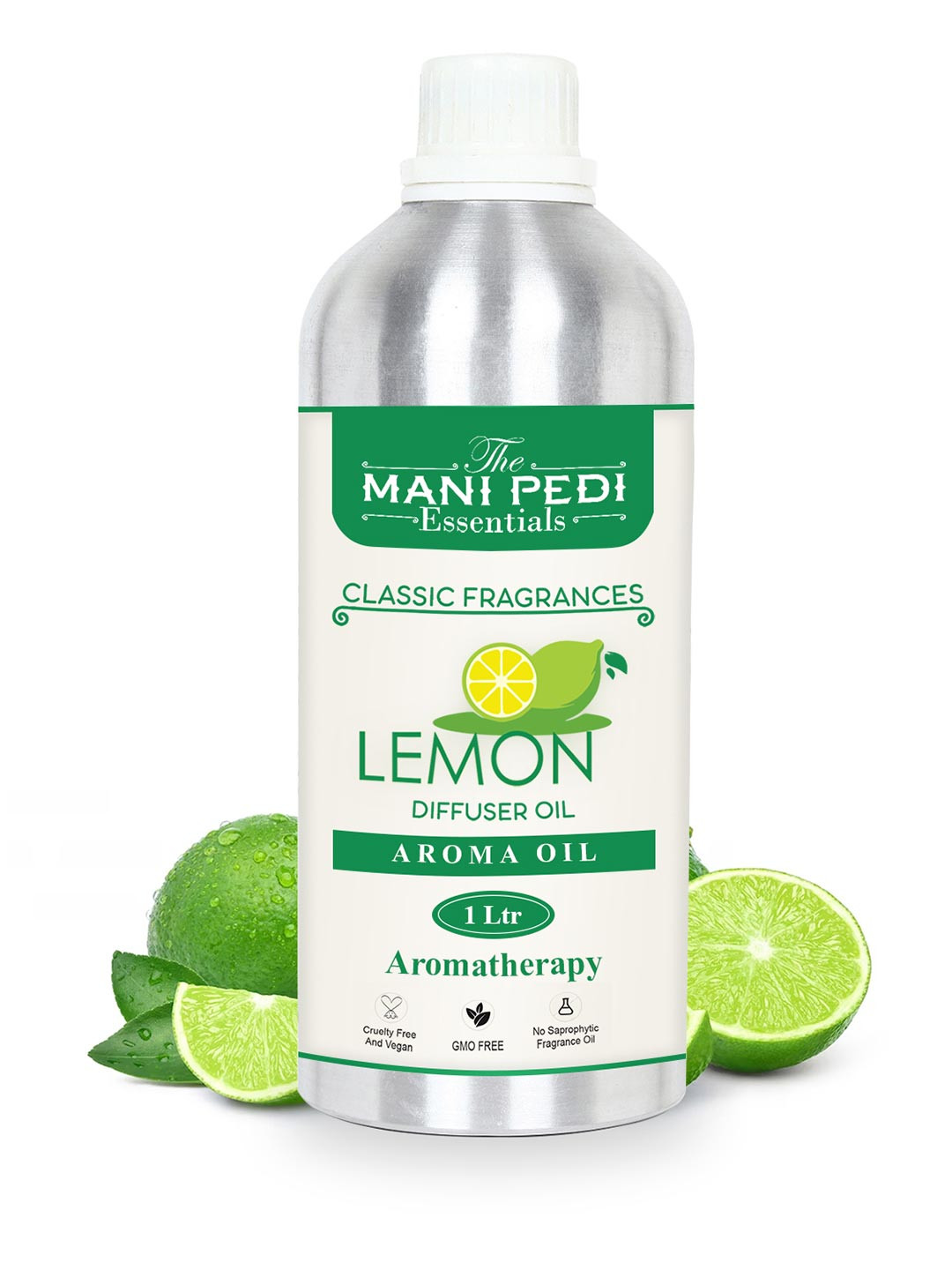 The Mani Pedi Essentials Brown Lemon Fragrance Aroma Oil- 1000 ML