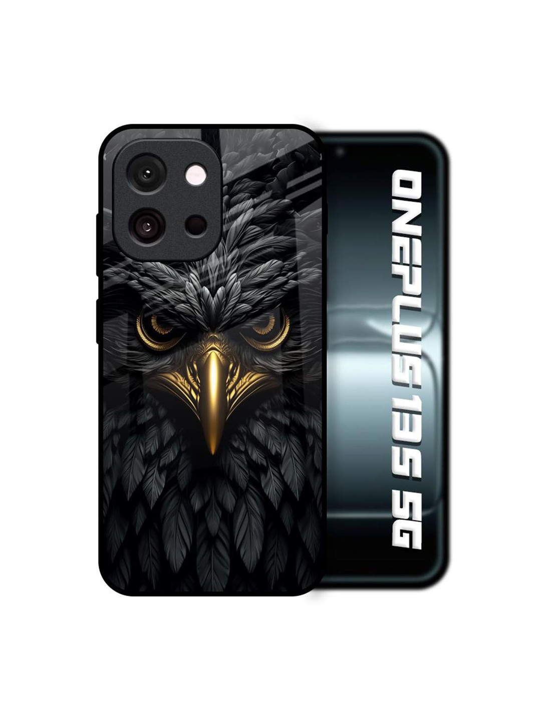 QRIOH Eagle Eye Printed OnePlus 13s 5G Back Case Mobile Accessories