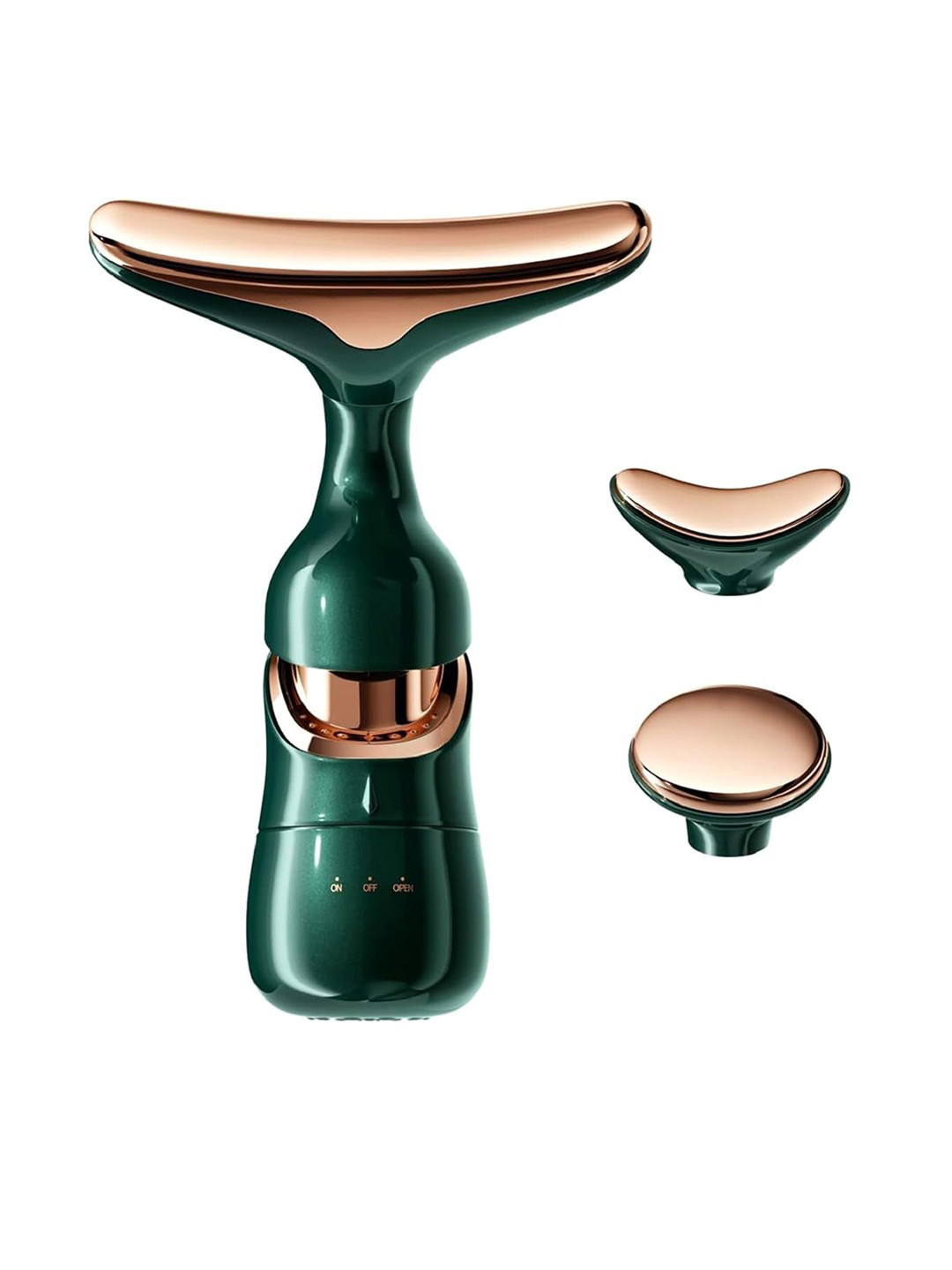 KINDRED 3-in-1 Electric Facial & Neck Massager - Green