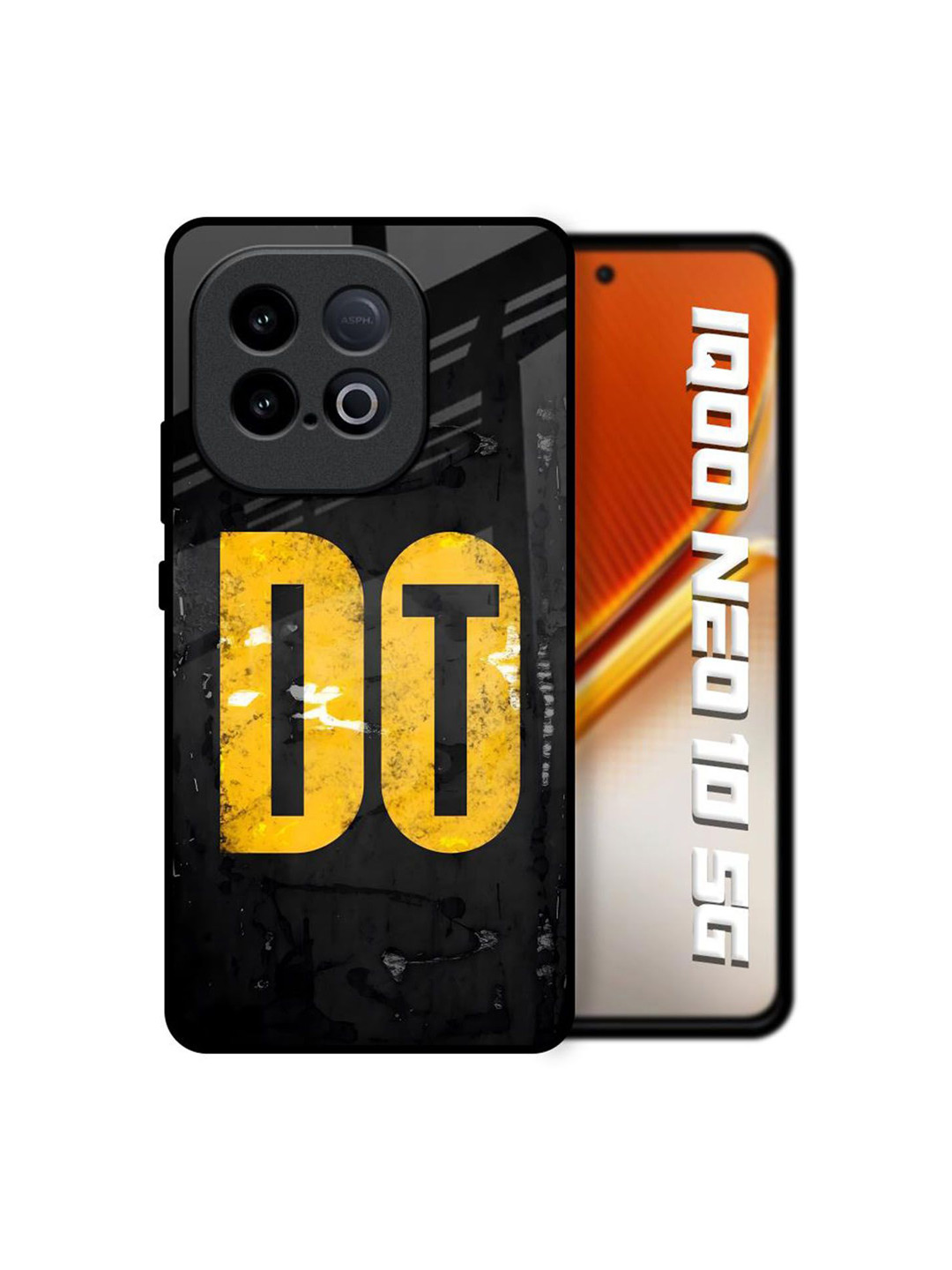 QRIOH DT Vibe Printed iQOO Neo 10 5G Glass Back Case Mobile Accessories