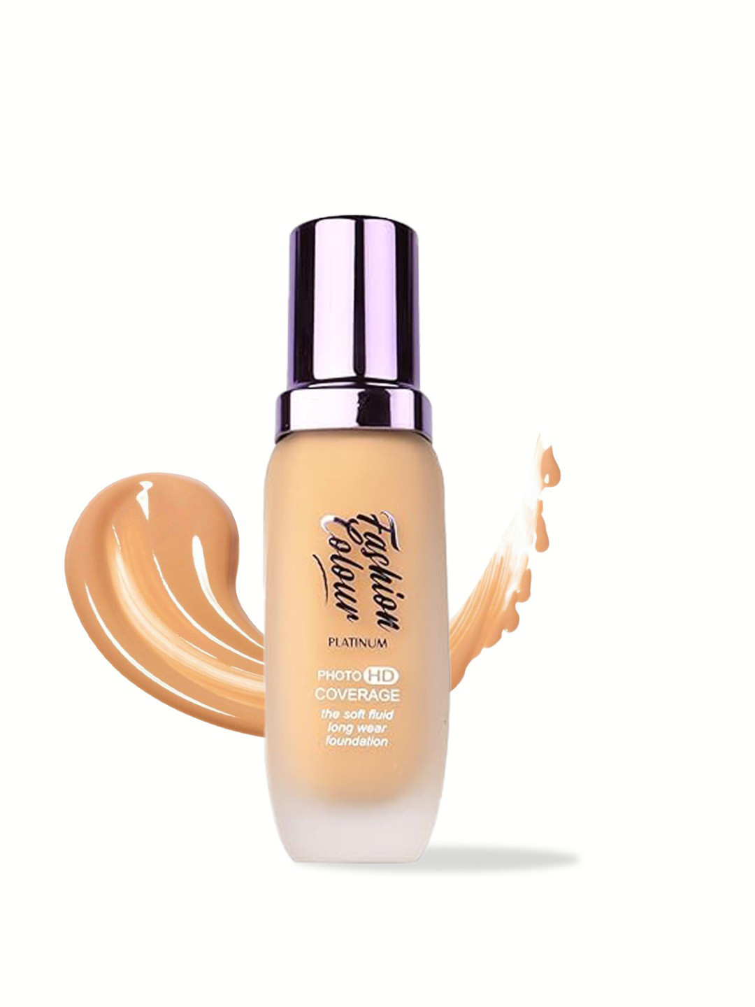 Fashion Colour Platinum Photo HD Coverage Soft Fluid Foundation 45 ml - Ivory Buff 03