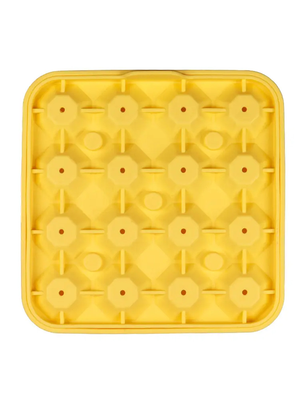 NATURALLY YOURS Yellow Silicone Diamond Shaped Ice Mould
