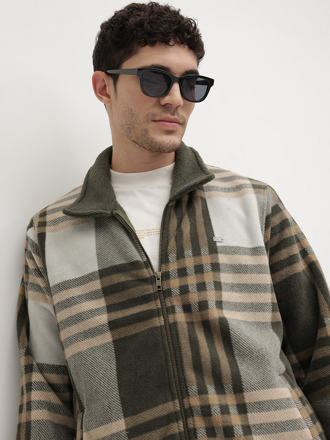 The Roadster Lifestyle Co. Checked Tailored Jacket