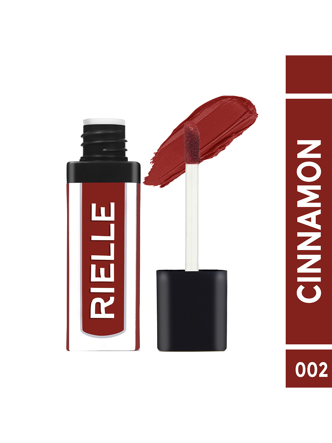 RIELLE Colour Me Pretty Matte Long-Lasting Liquid Lipstick - 4 ml - Cinnamon -002