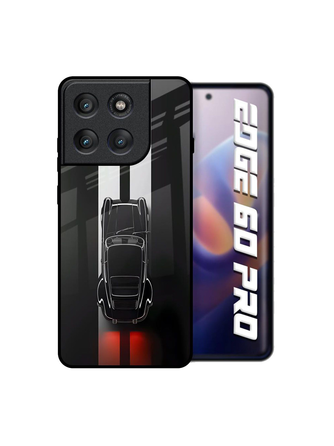 QRIOH Shadow Flash Glass Case for Motorola Edge 60 Pro