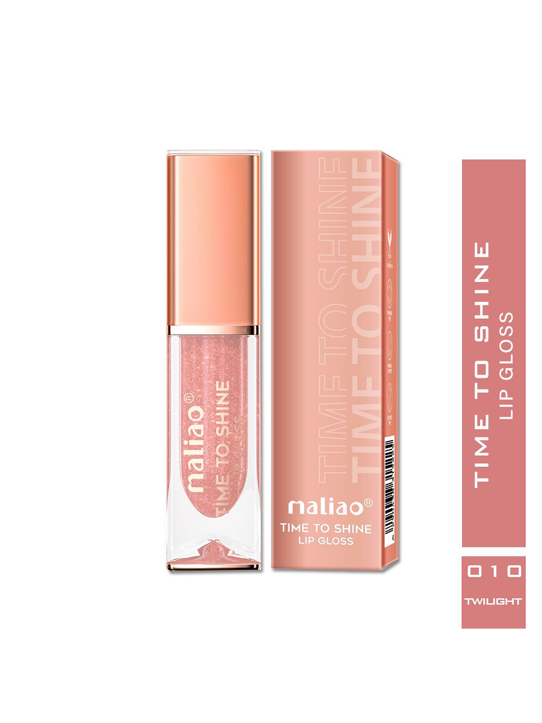 Maliao Time To Shine Hydrating & Non-Sticky Lip Gloss-6.5ml- Twilight - 10