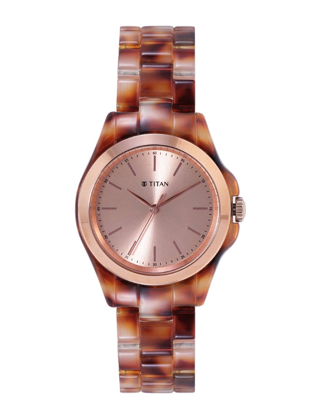 Titan Women Bracelet Style Straps Analogue Watch 95205KP01