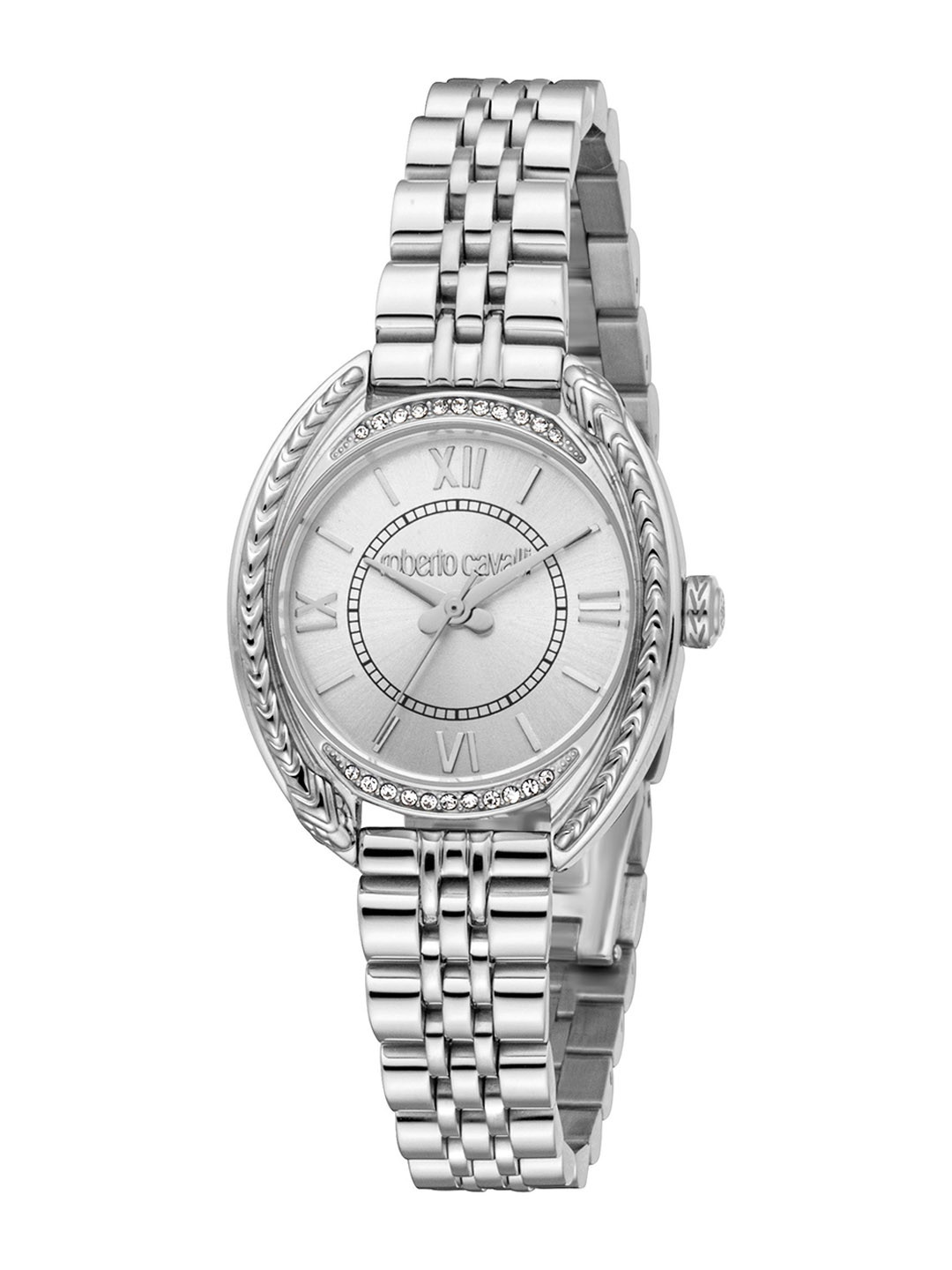 Roberto Cavalli Rinascita Women Dial & Bracelet Style Straps Analogue Watch RC5L153M0045