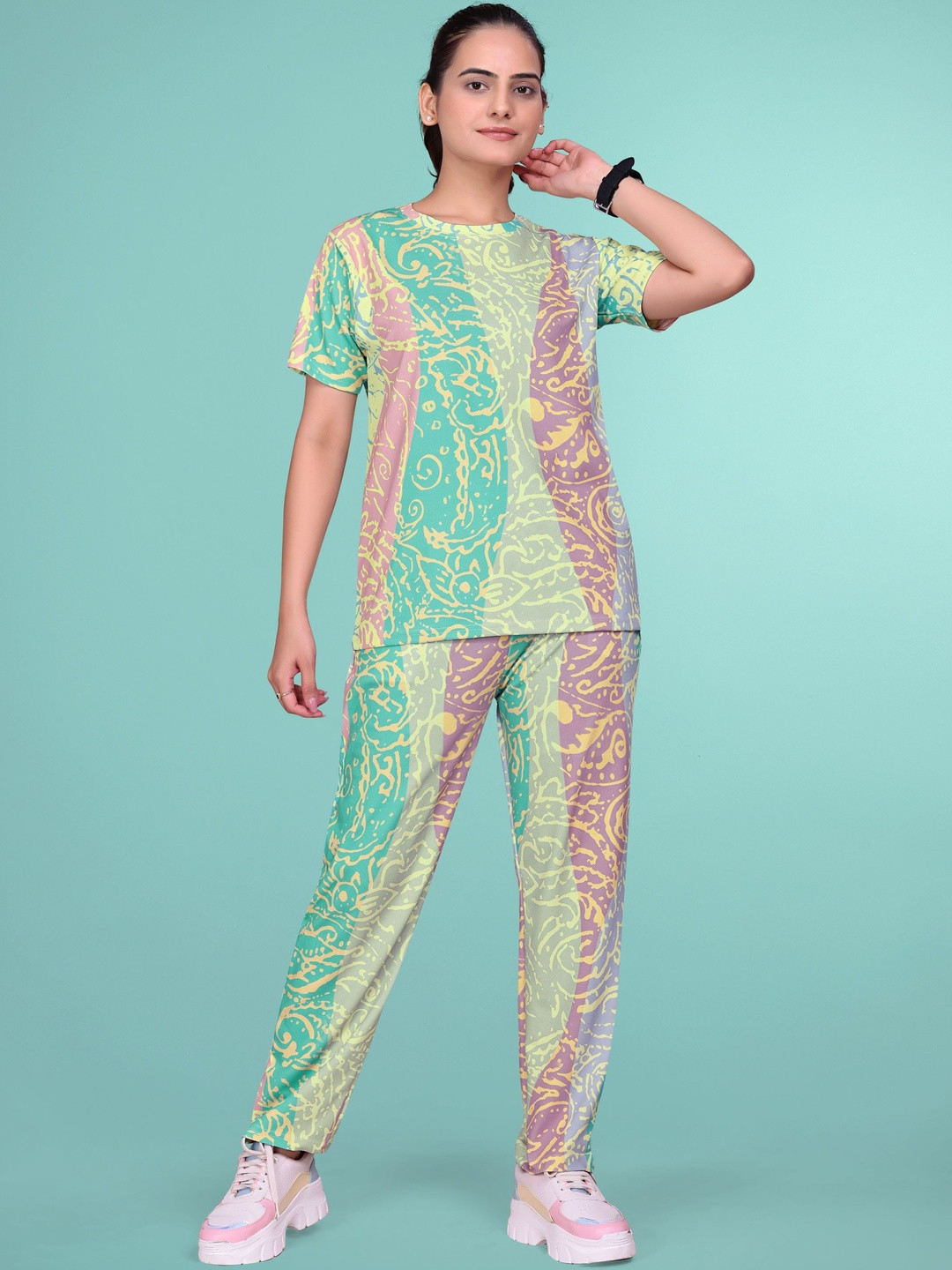 SAKARMAA Women Printed Co-ordset