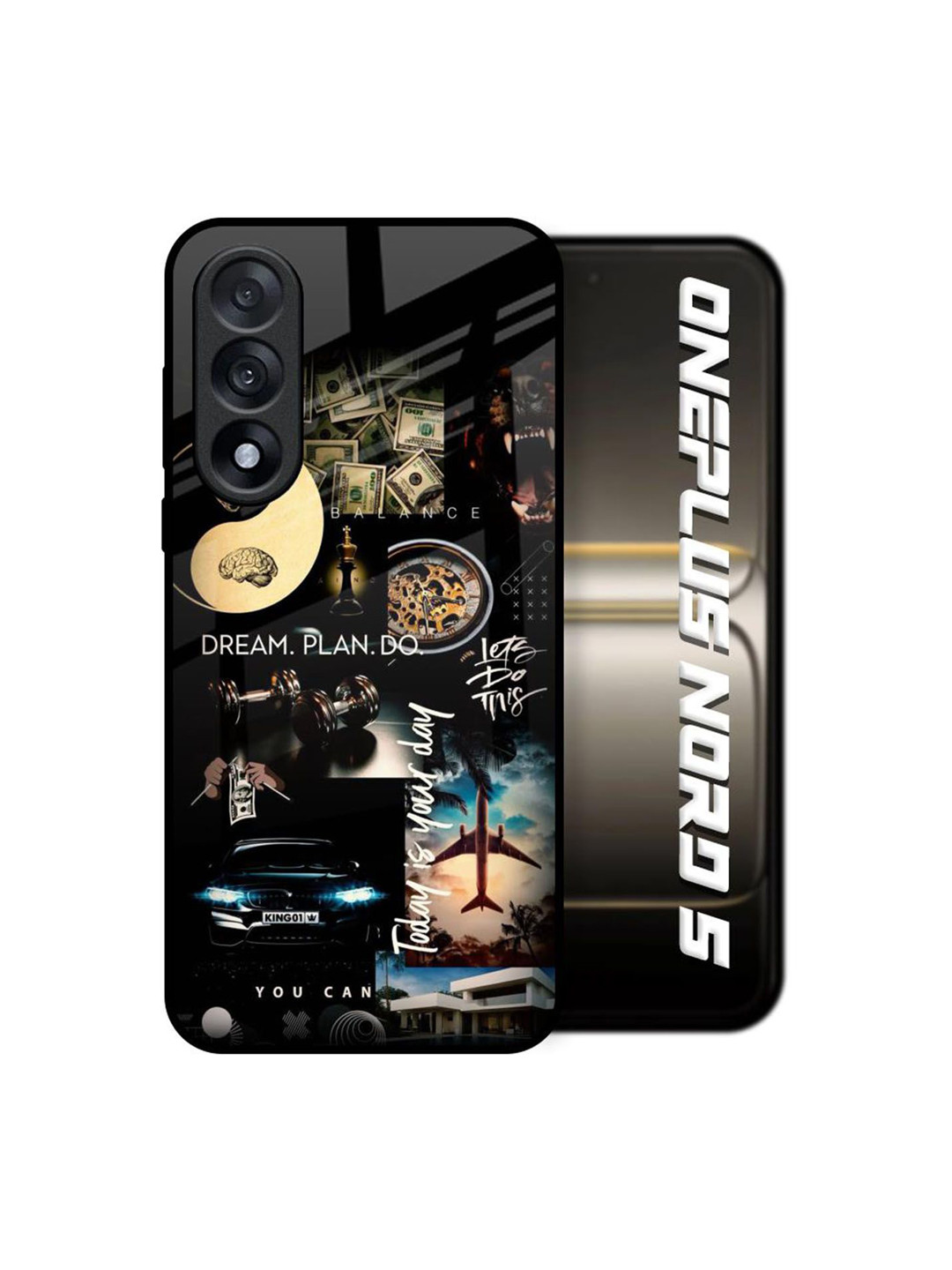 QRIOH Visionary Cycle Glass Case for OnePlus Nord 5 5G