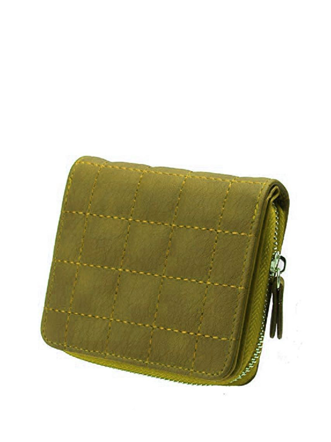Alexvyan Women Checked RFID Zip Around Wallet
