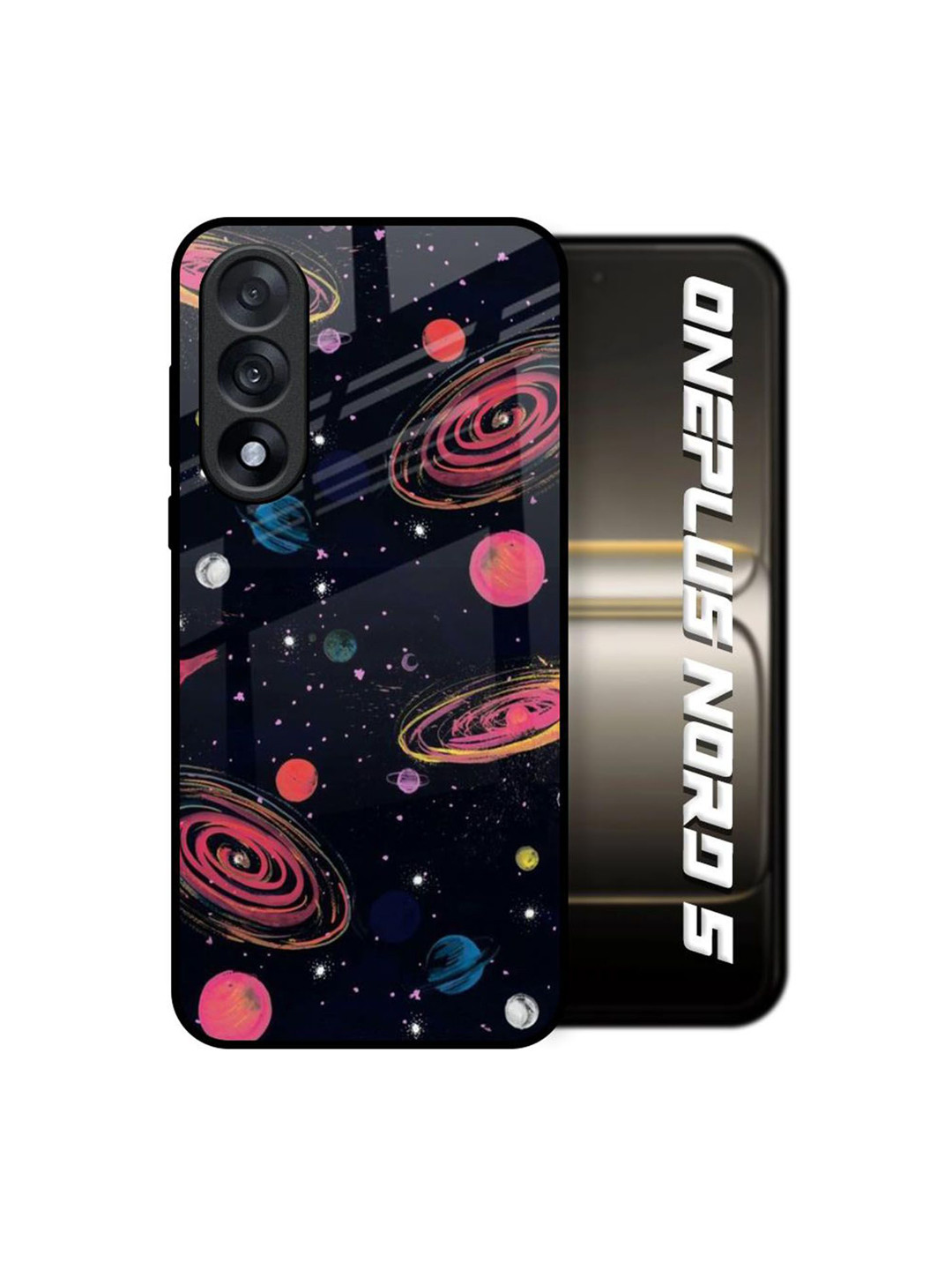 QRIOH Galaxy In Dream Printed OnePlus Nord 5 5G Back Case Mobile Accessories