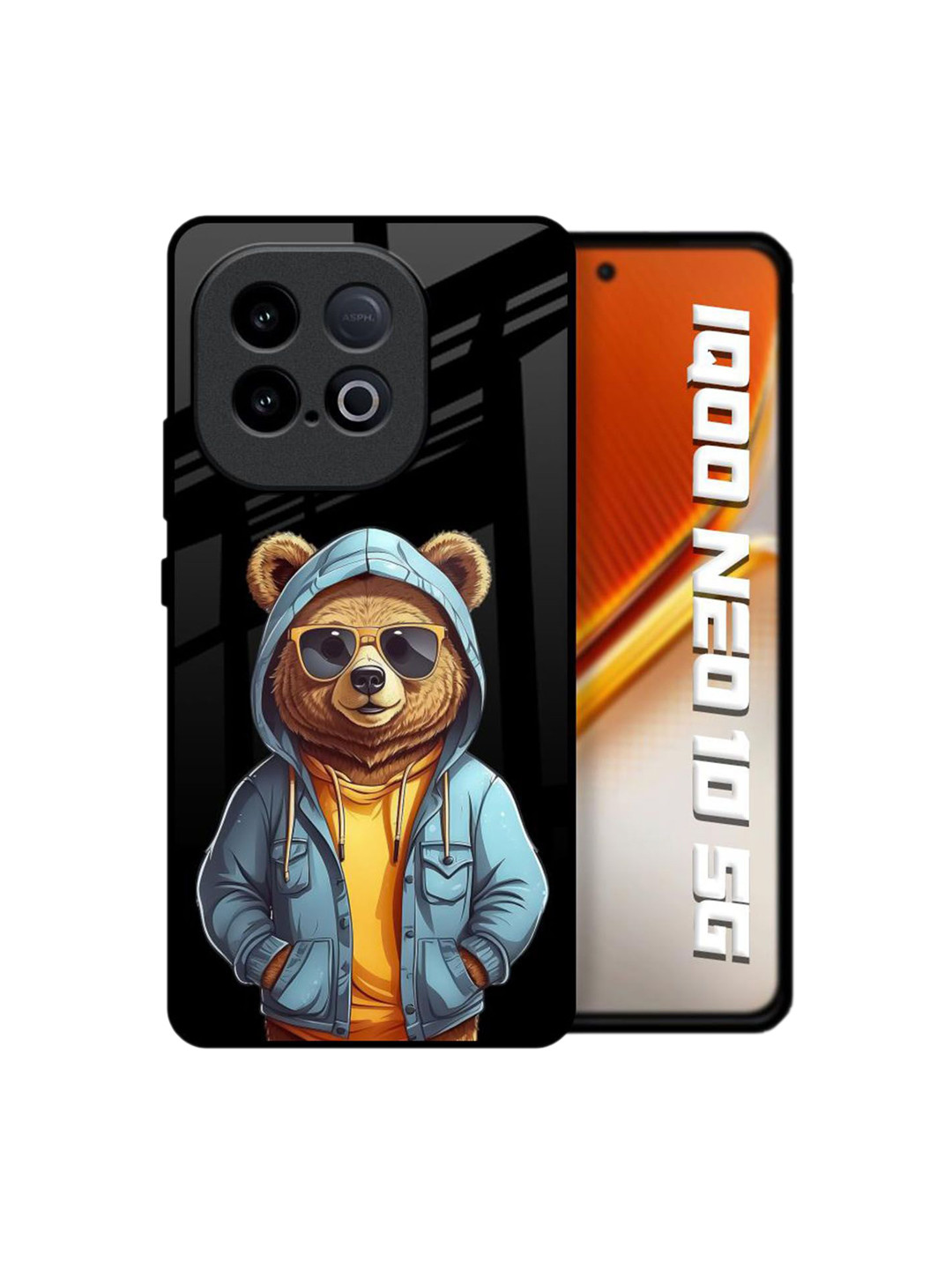 QRIOH Cartoon Characters Printed iQOO Neo 10 5G Back Case Mobile Accessories