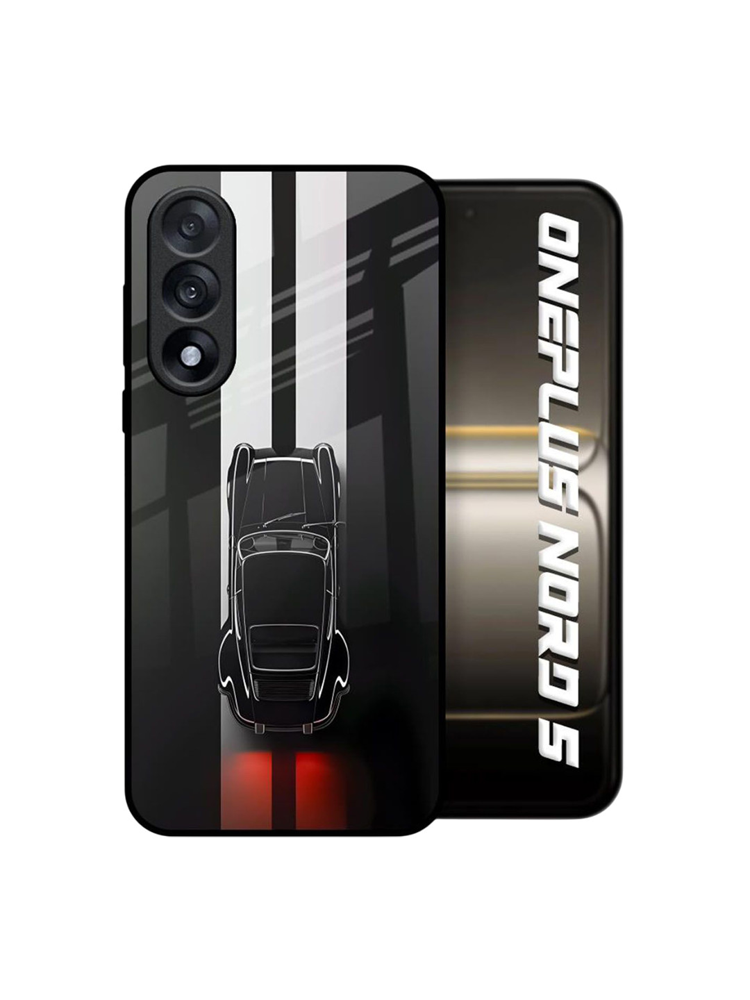 QRIOH Shadow Flash Printed OnePlus Nord 5 5G Back Case Mobile Accessories