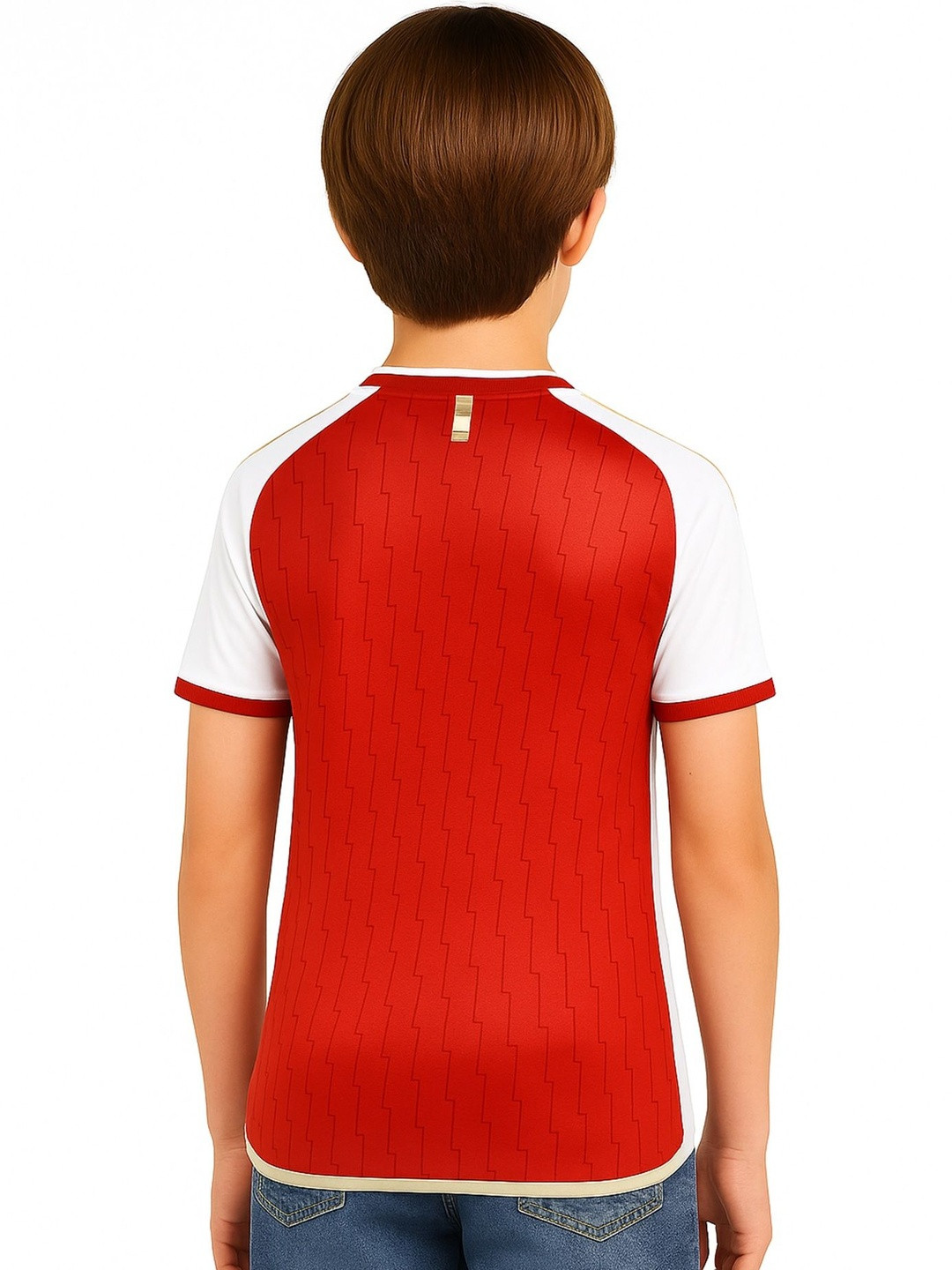 dostitch Boys Printed Arsenal Home Jersey