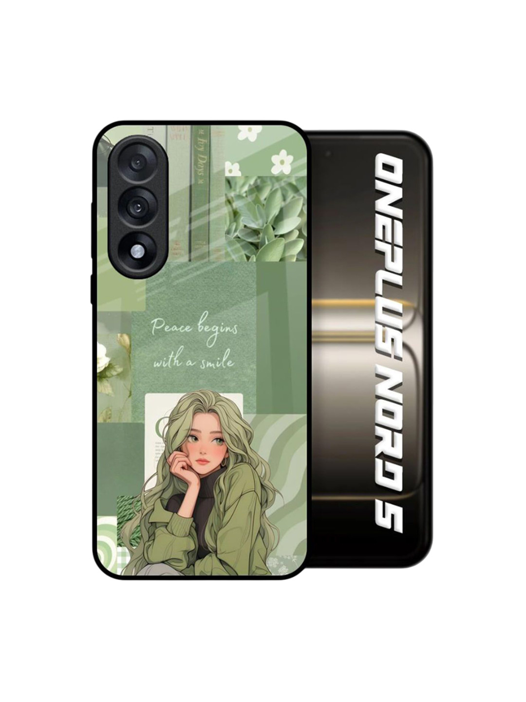 QRIOH Fantasy Girl Printed OnePlus Nord 5 5G Back Case Mobile Accessories