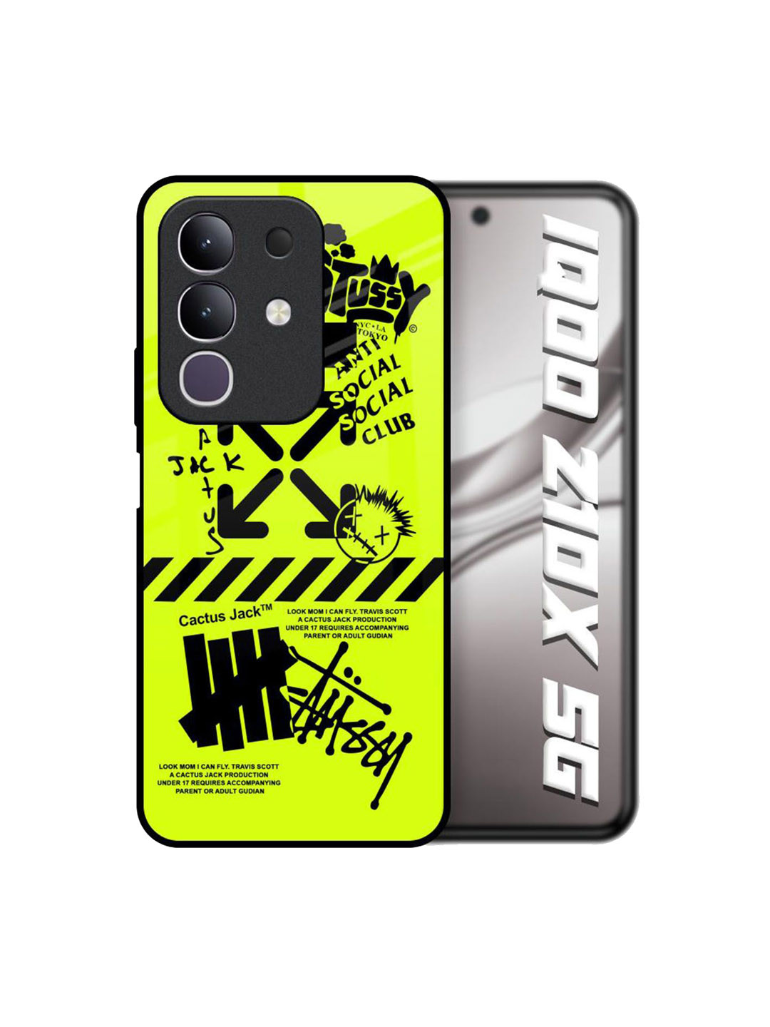 QRIOH Jack Club Printed IQOO Z10x 5G Back Case Mobile Accessories