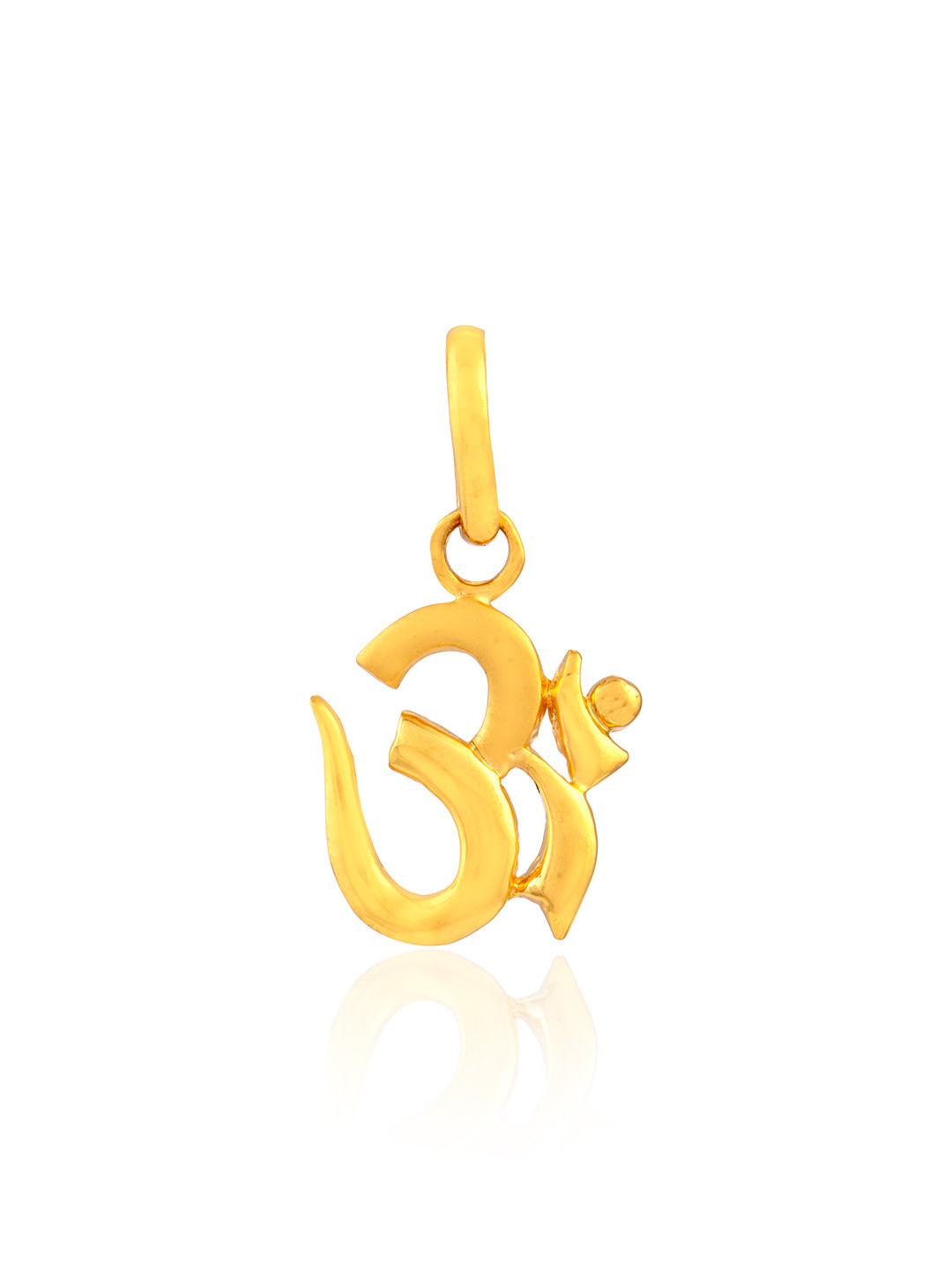 Aisshpra Unisex 18Kt Gold OM Pendant
