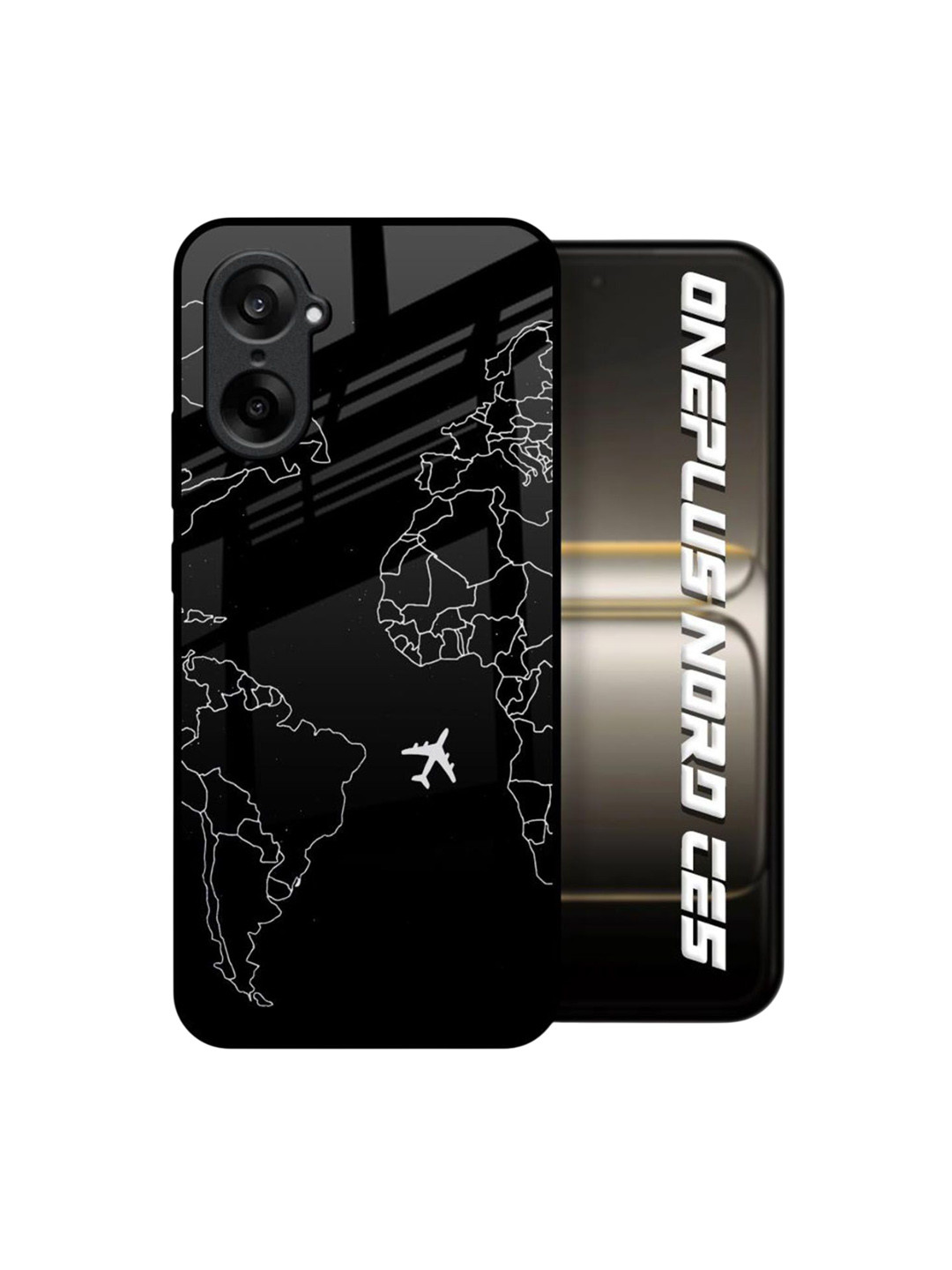 QRIOH Qrioh Dark Fly Glass Case for OnePlus Nord CE5 5G