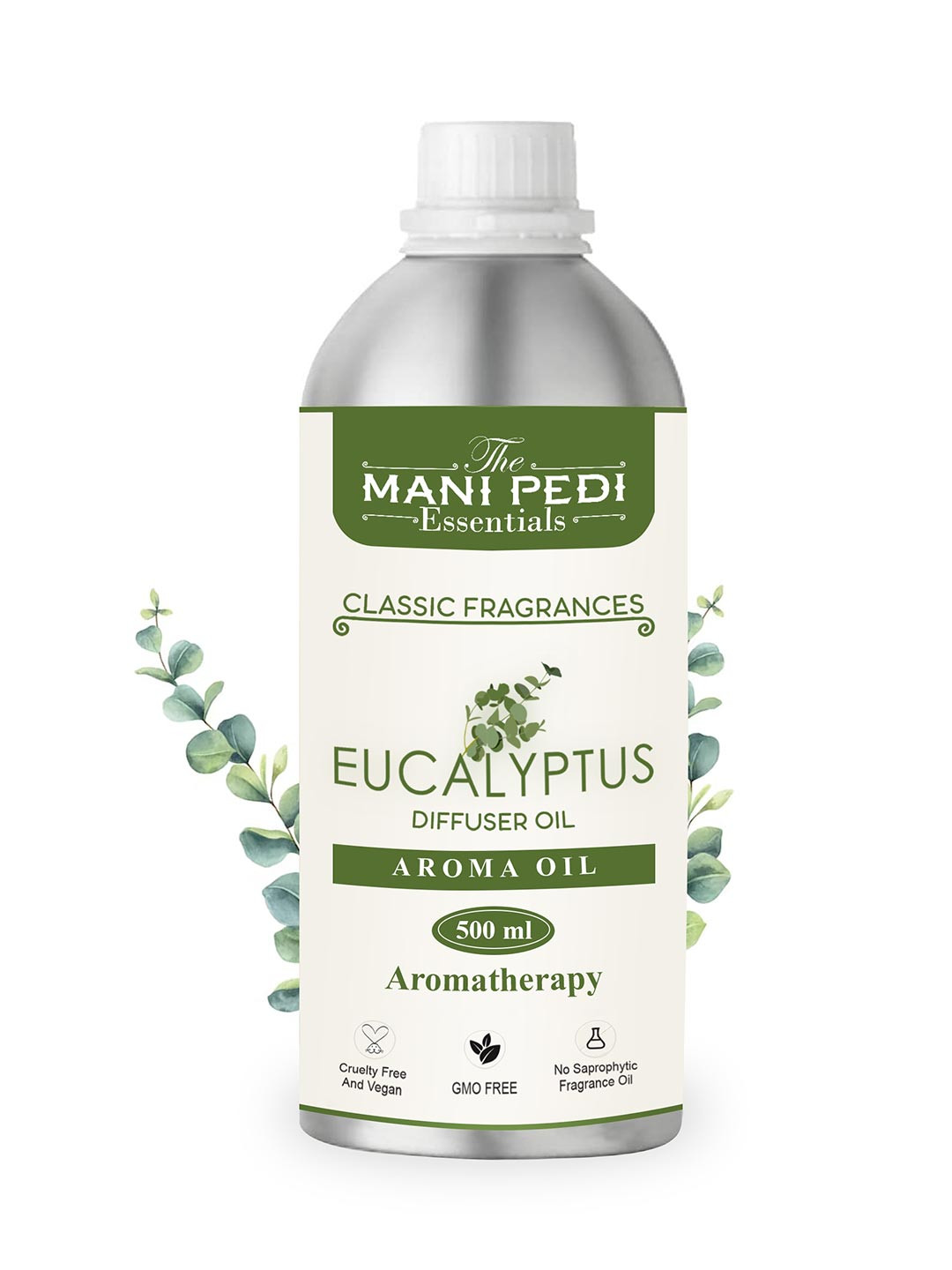 The Mani Pedi Essentials Brown Eucalyptus Fragrance Aroma Oils