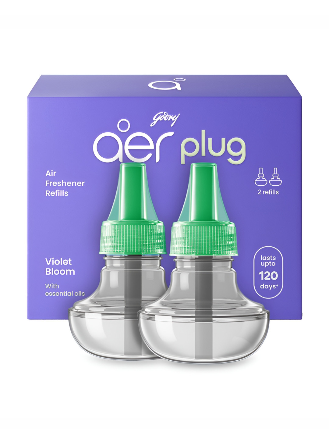 Godrej Aer Plug Electric Air Freshener-20ml each
