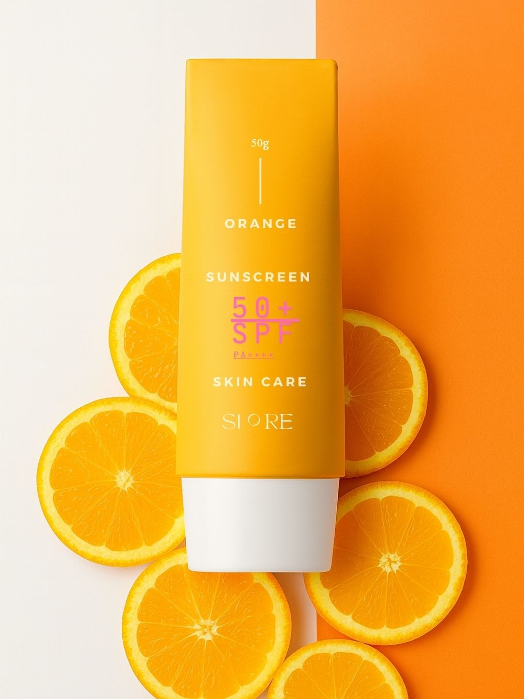 SIORE Orange SPF 50+ PA+++ Face Sunscreen