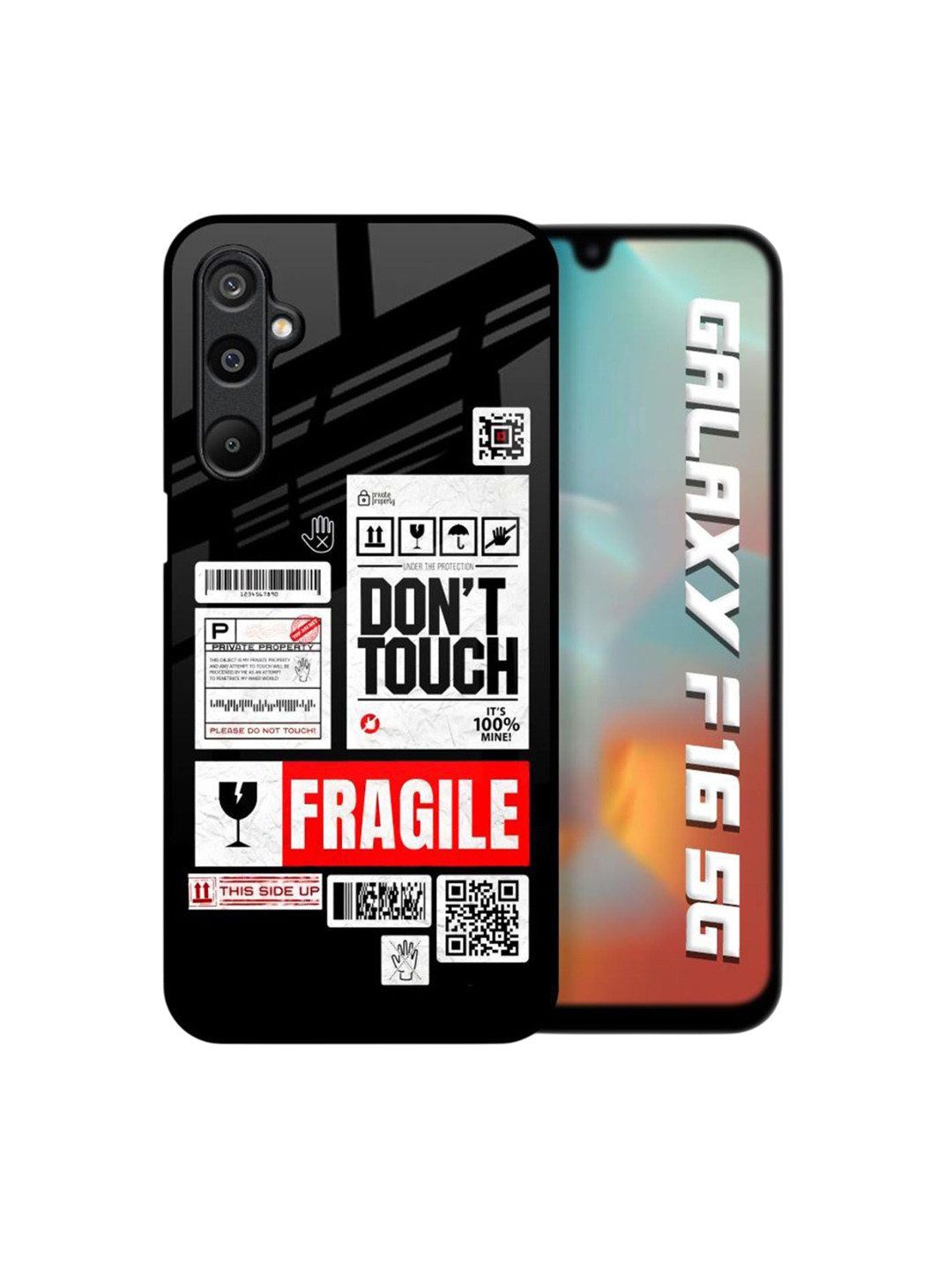 QRIOH Notice Board Glass Case For Samsung Galaxy F16 5G